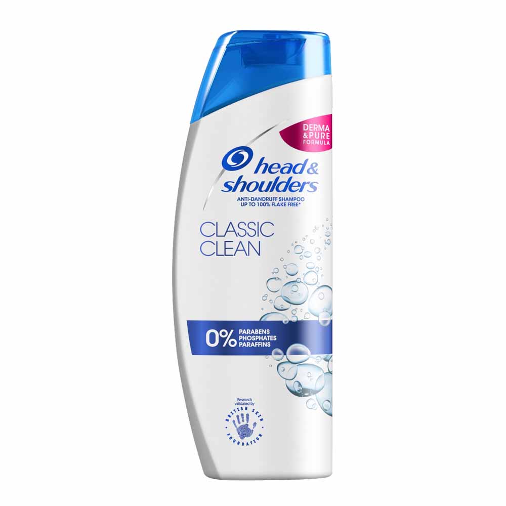 Head & Shoulders Classic Clean Anti Dandruff Shampoo 500ml Image 2