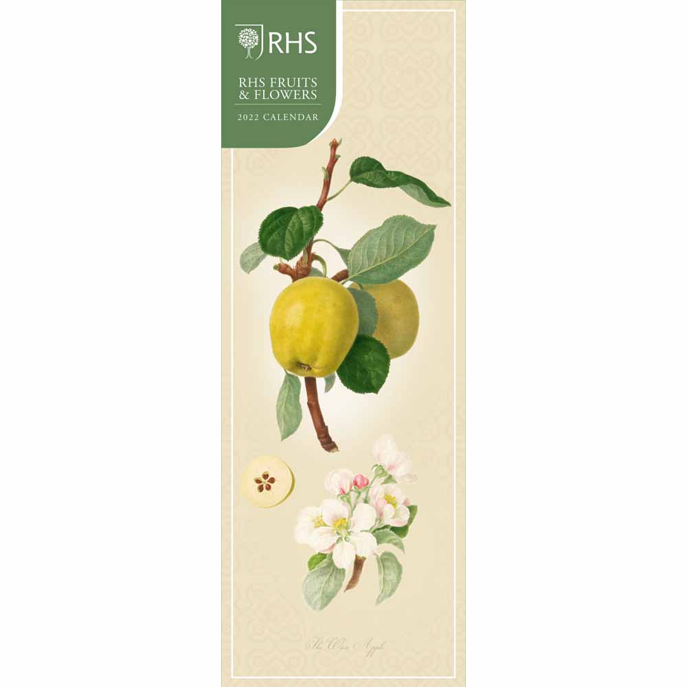 Citrus College Calendar 2022 Royal Horticultural Society 2022 Slim Calendar | Wilko