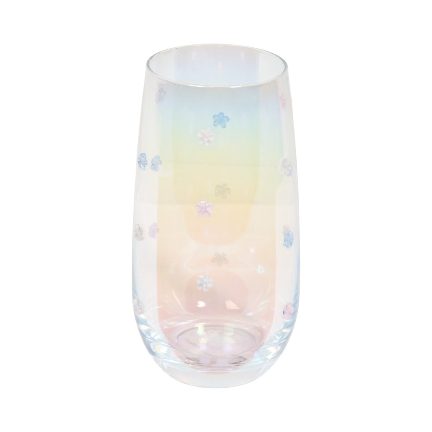 Lustre Flower Hiball Glass Image 4