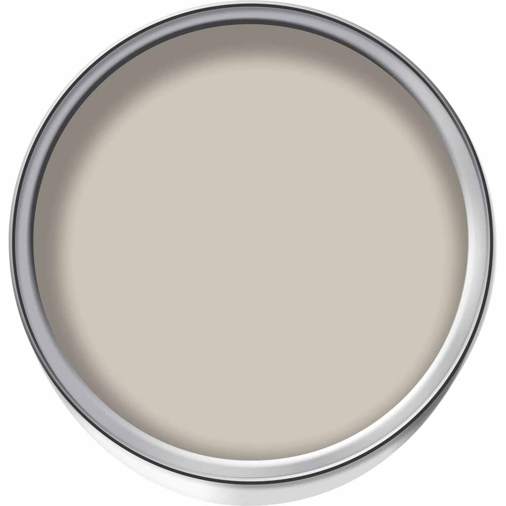 Wilko Oatmeal Emulsion Paint Tester Pot 75ml Image 2