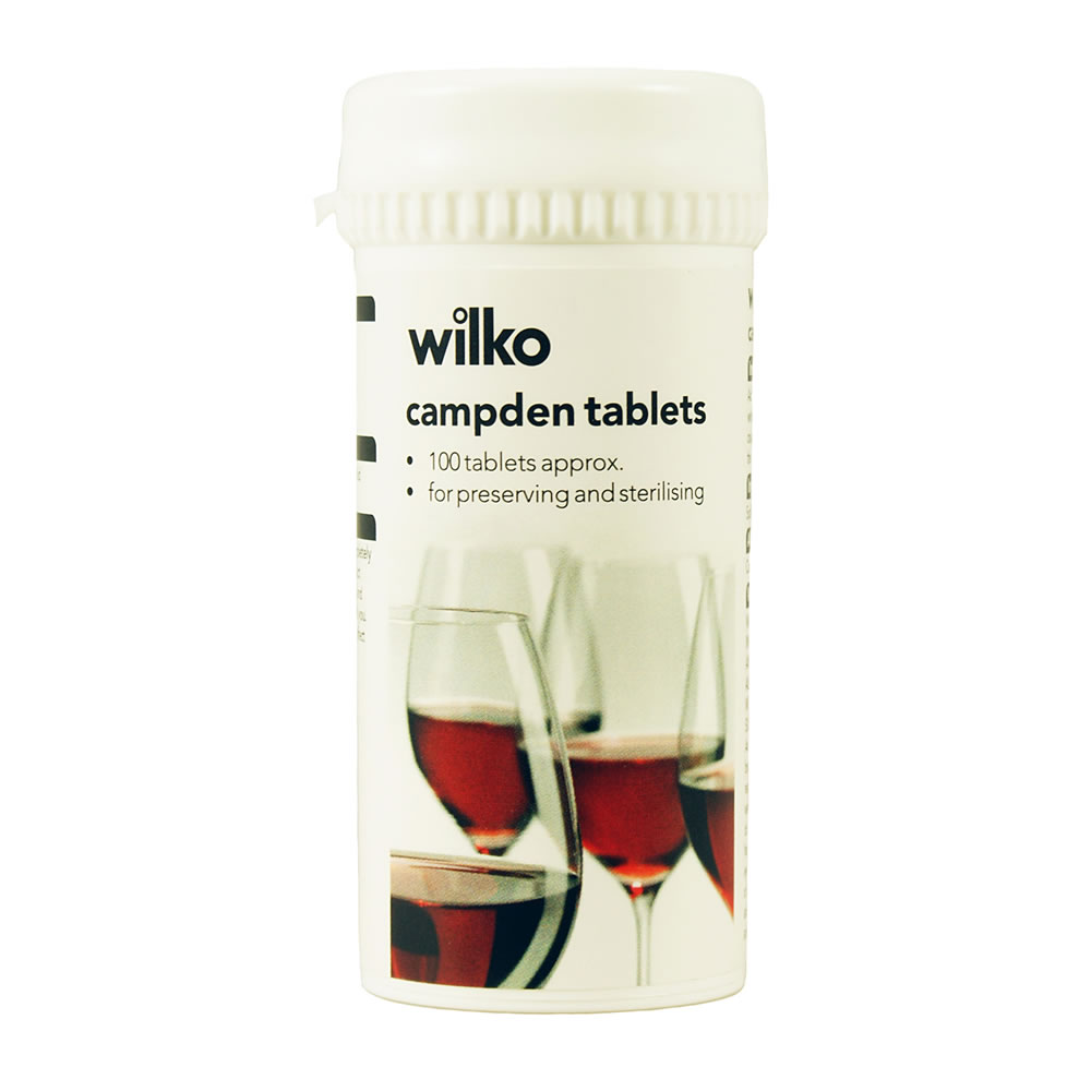 Wilko Campden Tablets 100 pack Image