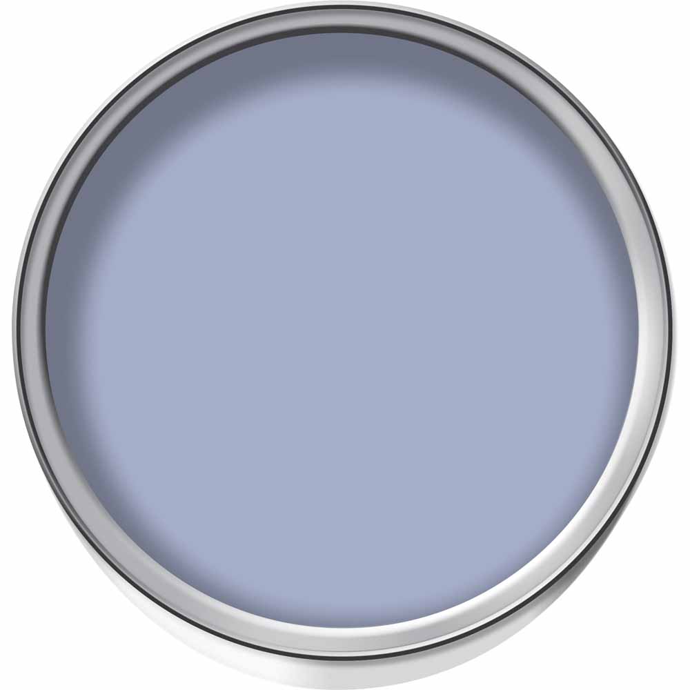Wilko Summer Blue Emulsion Paint Tester Pot 75ml Image 2
