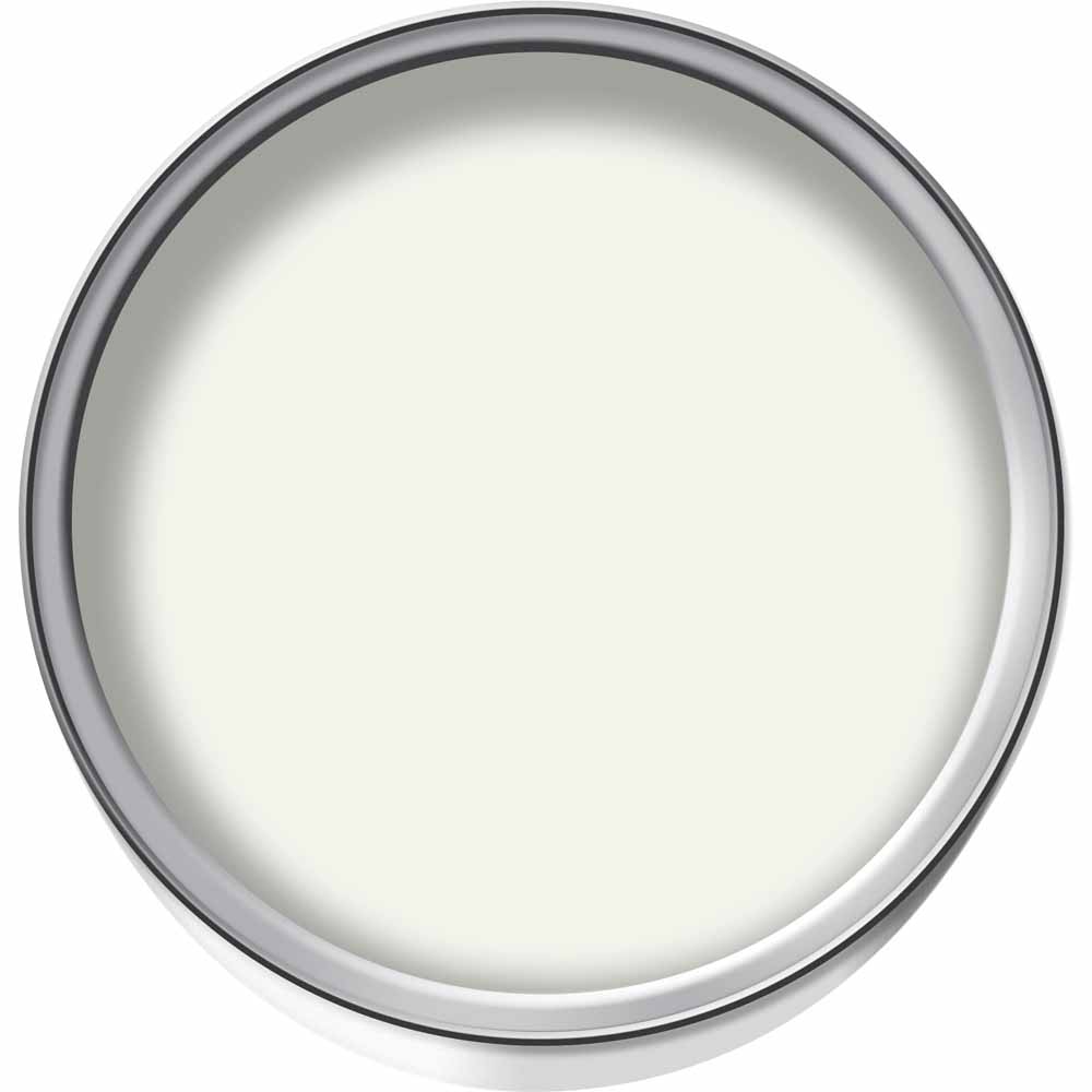 Wilko Moonlight White Emulsion Paint Tester Pot 75ml Image 2