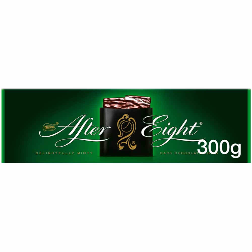 After Eight Dark Mint Chocolate Carton Box 300g Image 2
