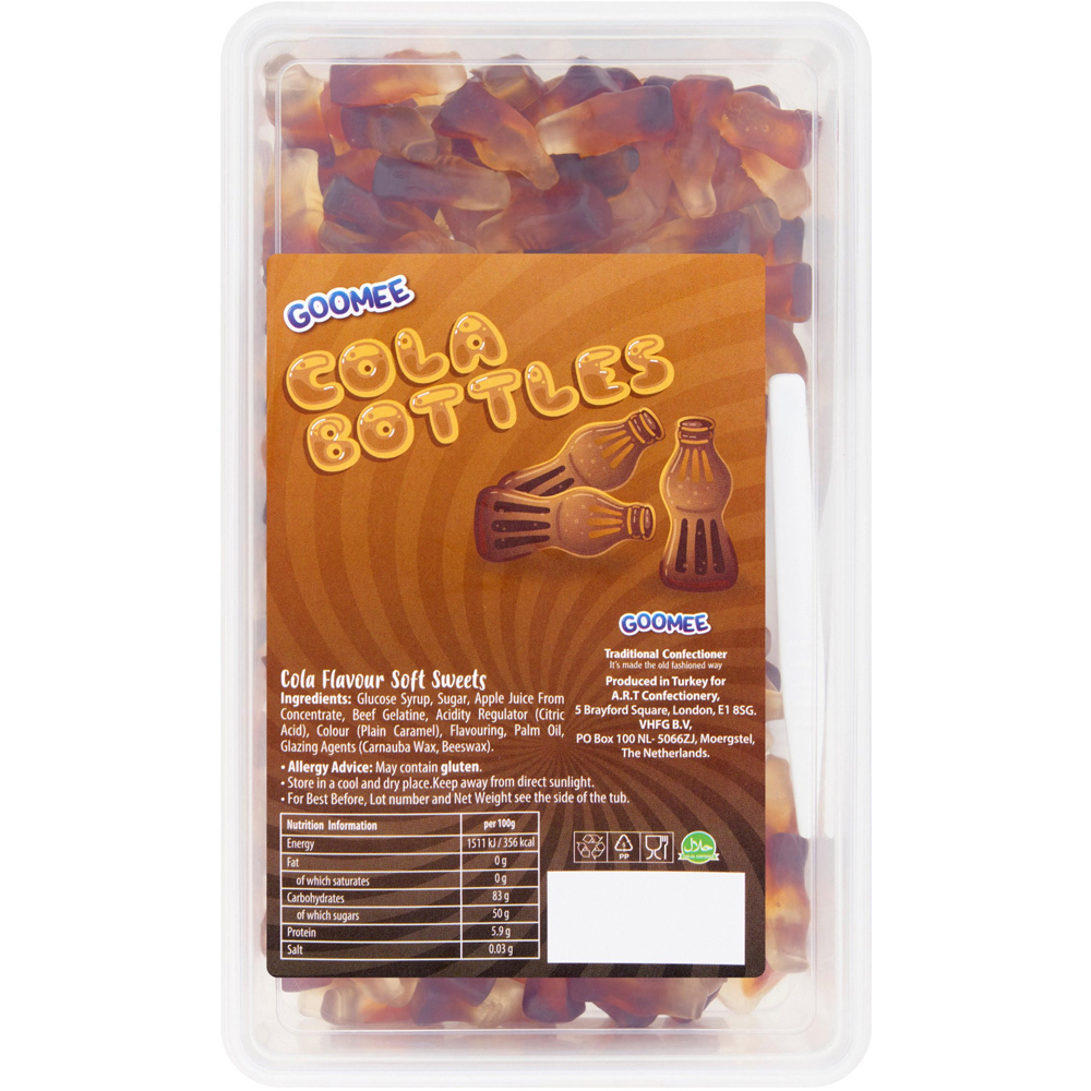 Goomee Cola Bottles 720g Image