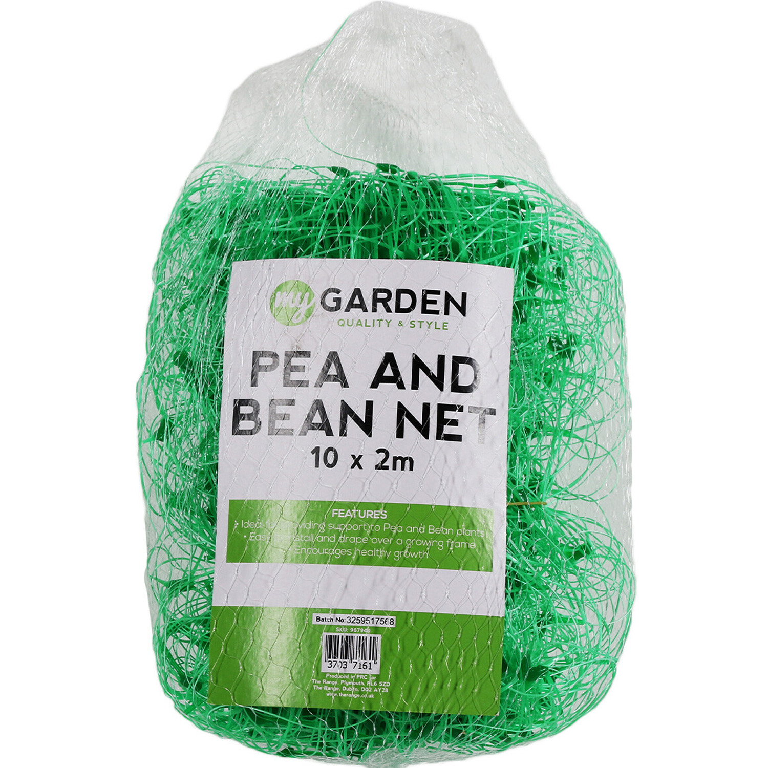Garden Pea and Bean Net - 10m Image
