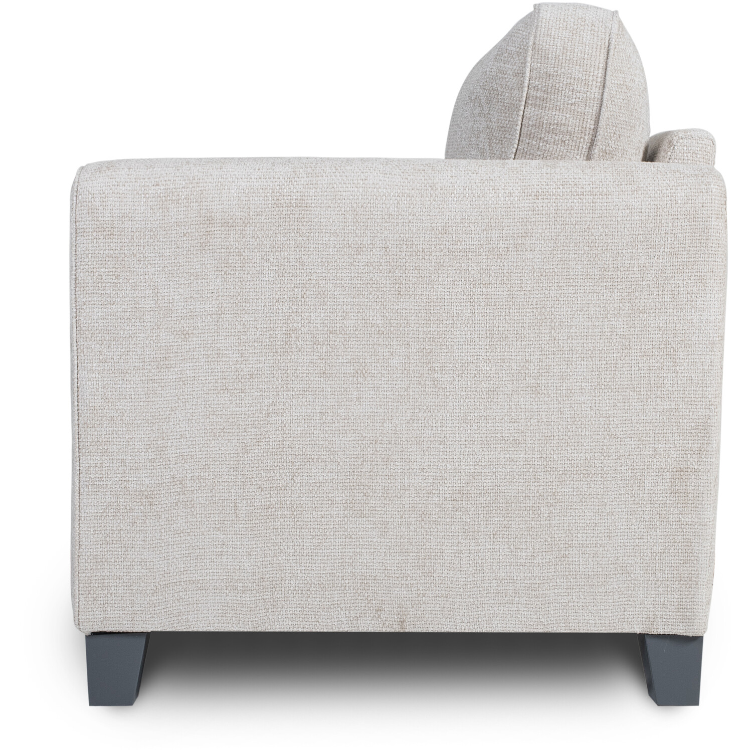 Harriet Cream Fabric Armchair Image 4