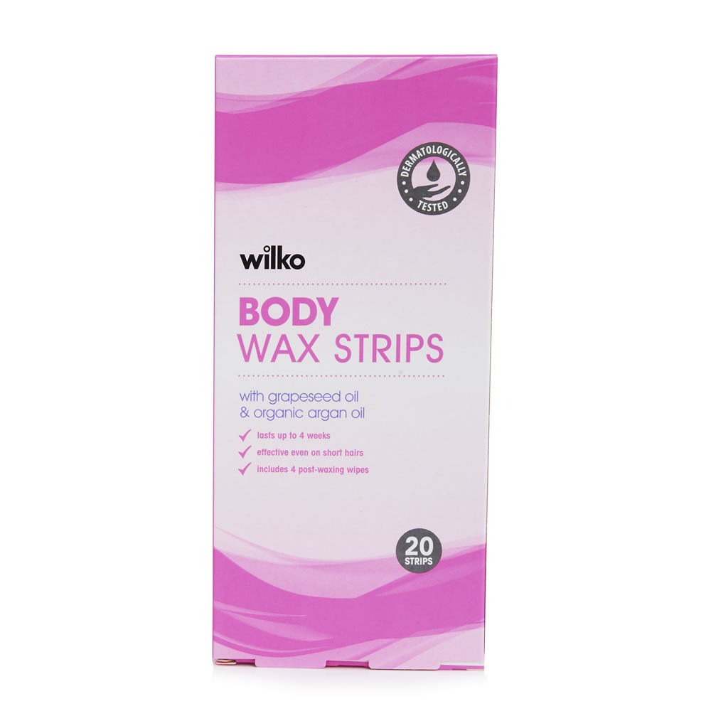 Wilko Wax Strips 20 pack Image