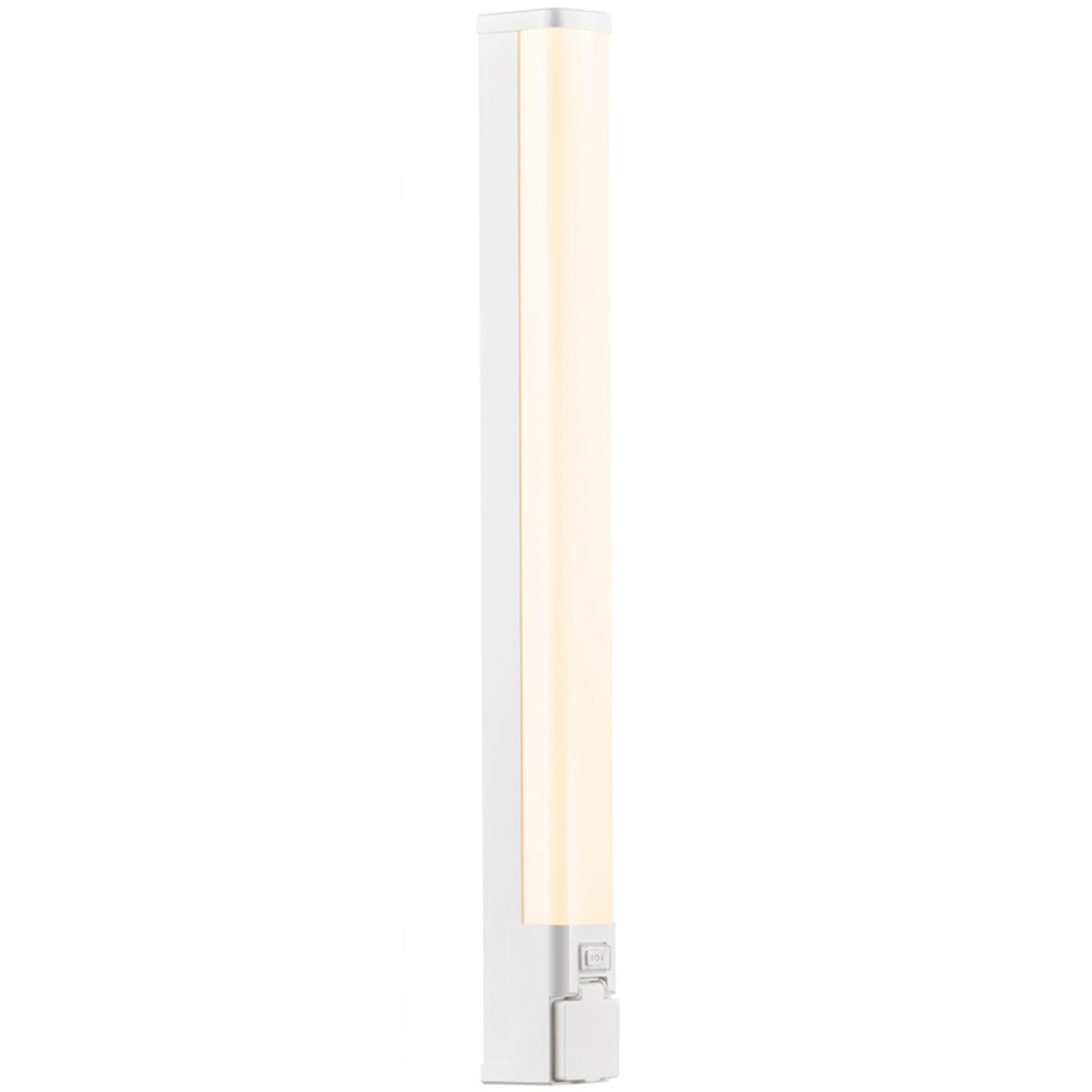 Nordlux Sjaver White Rectangular LED Wall Light Image 1