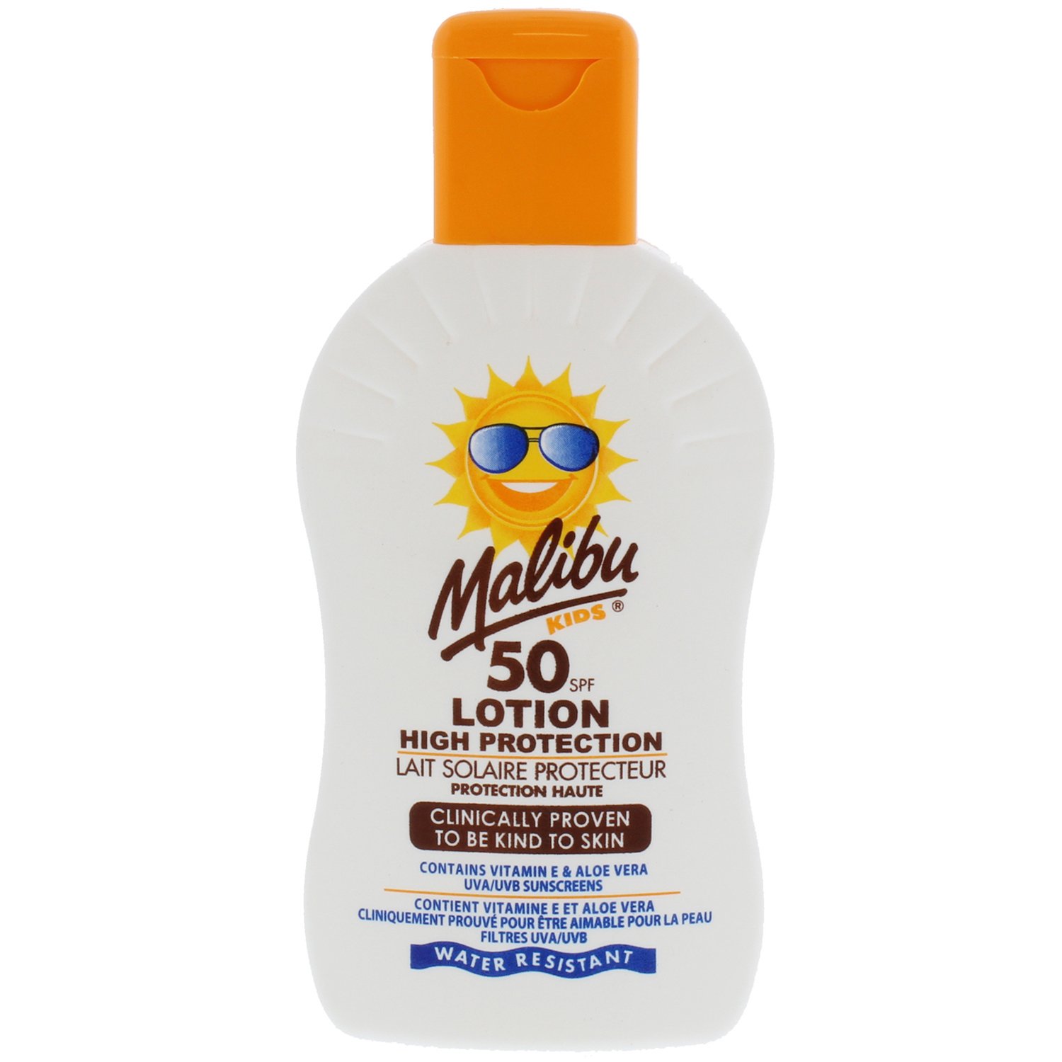 Malibu Kids SPF 50 High Protection Sun Lotion Image 1