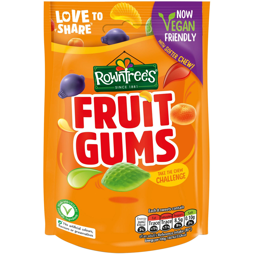 Rowntree's Fruit Gums 150g Image