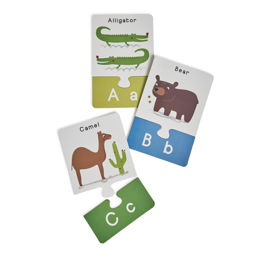 Wilko Animal Alphabet Matching Game Image