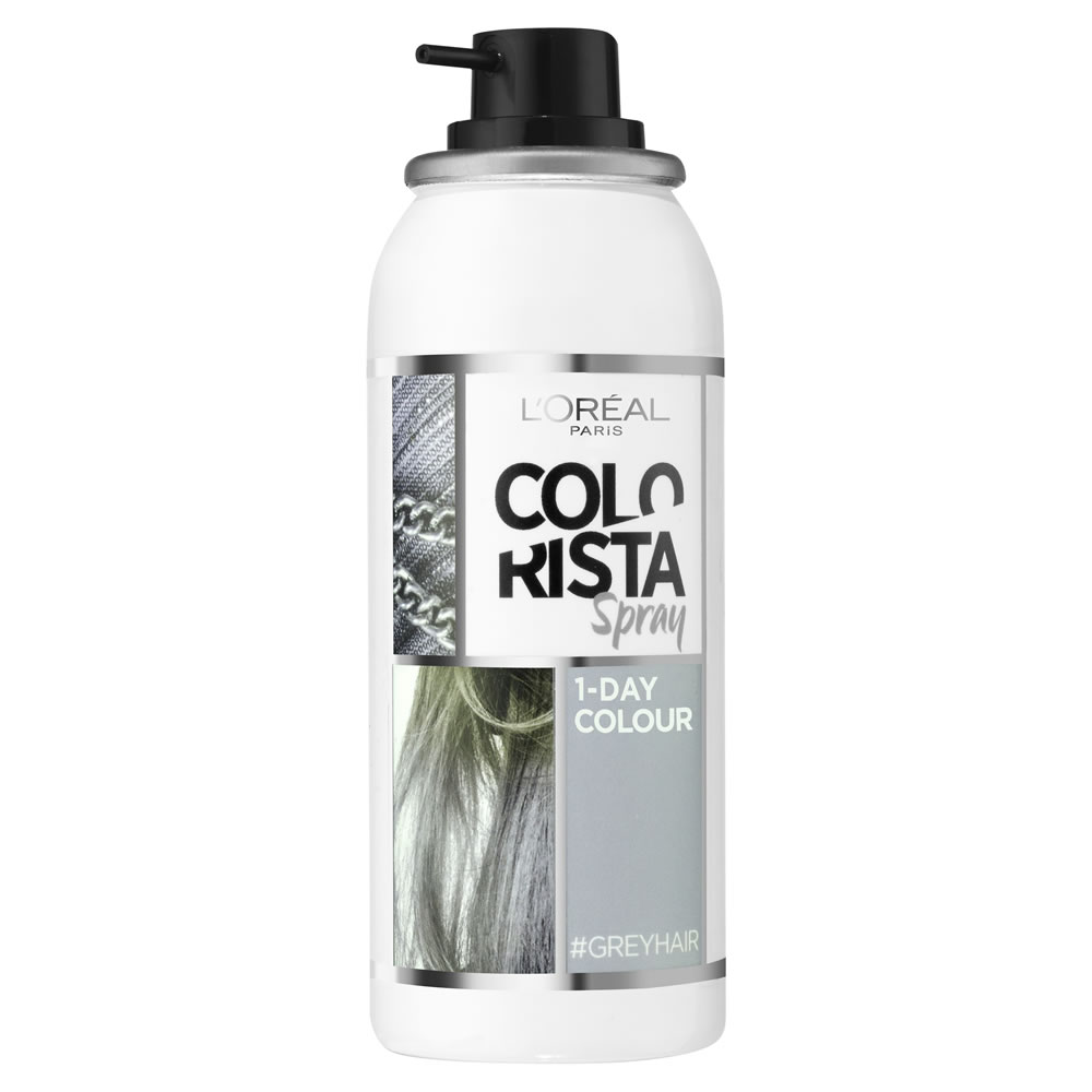 L'Oréal Paris Colorista Spray Grey Hair 100ml Image 2