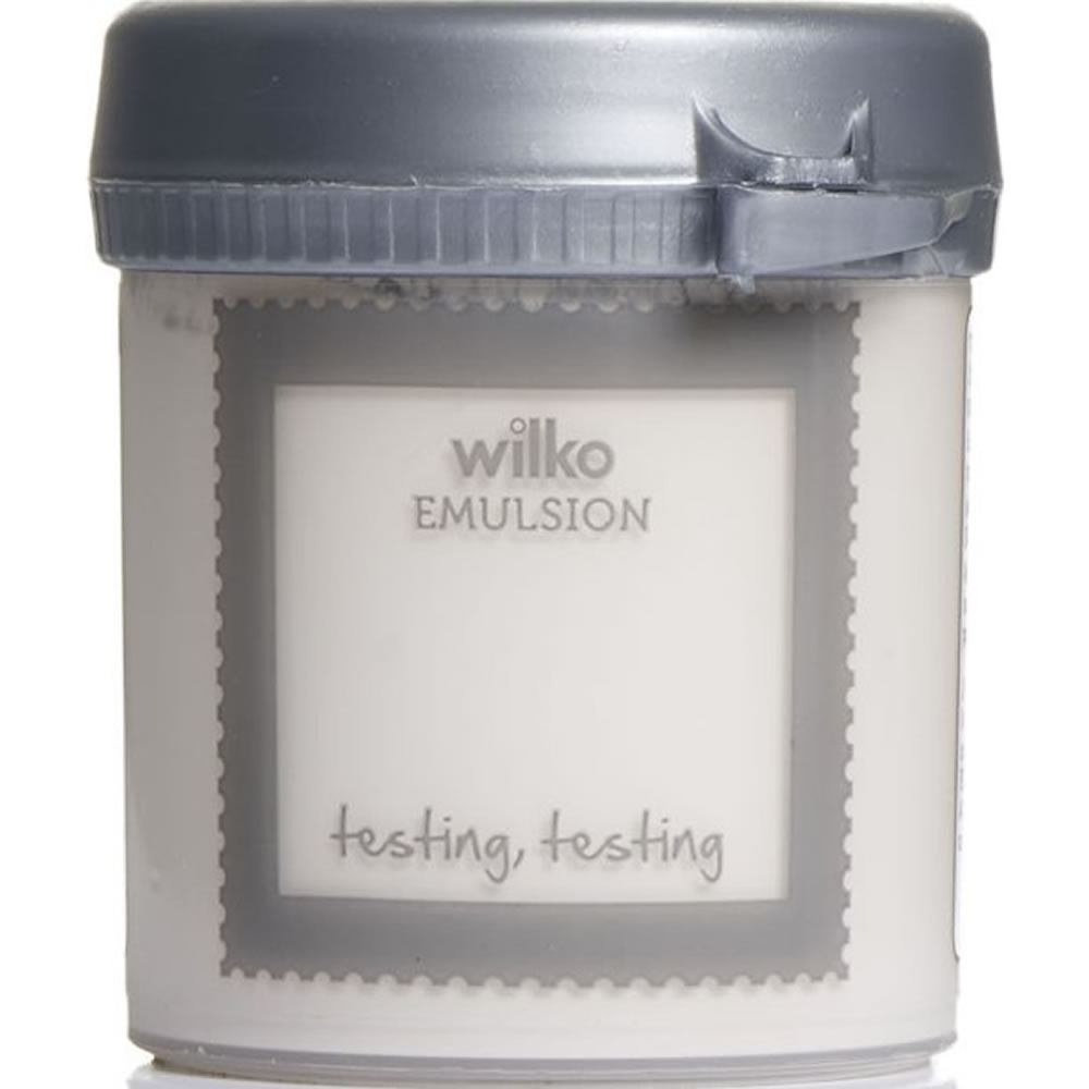 Wilko Ivory Tusk Emulsion Paint Tester Pot 75ml Image 1