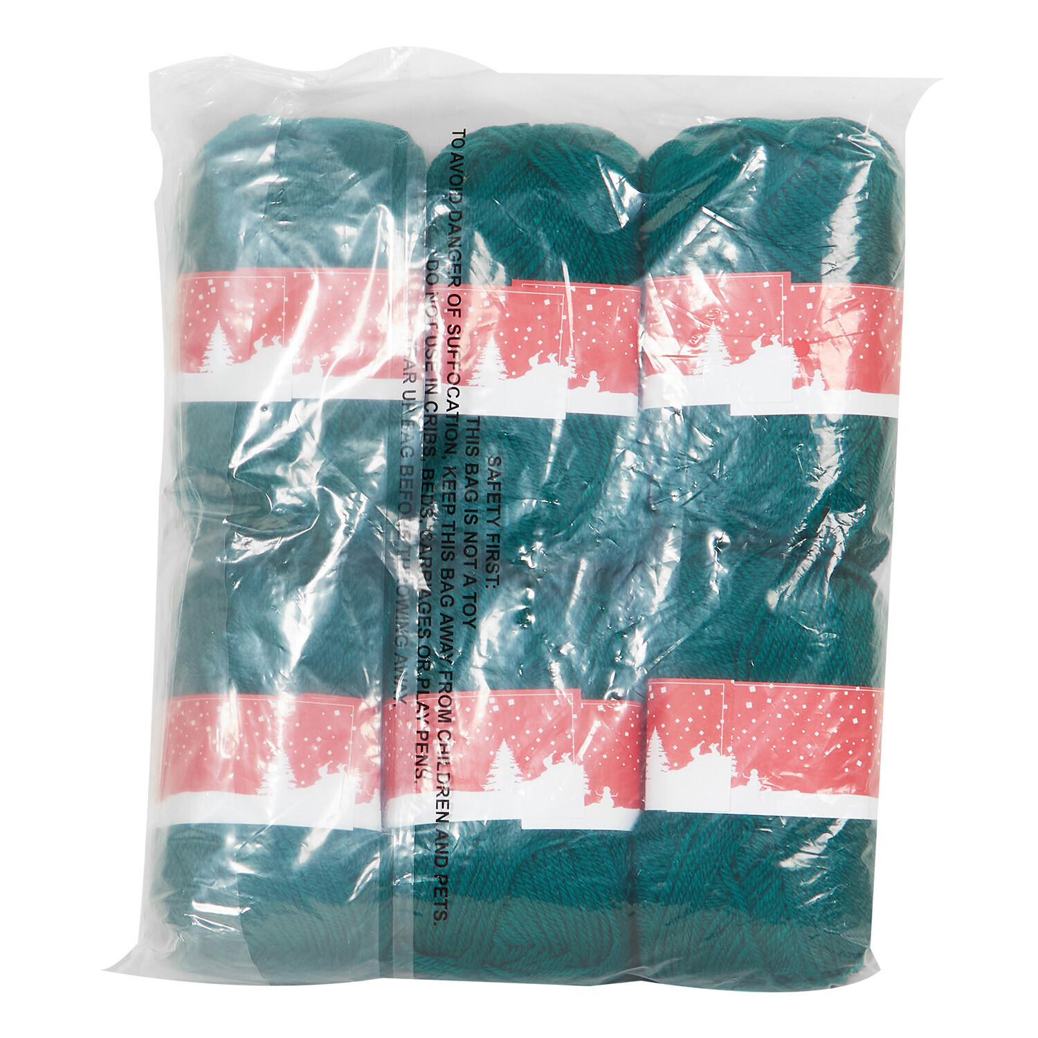 Multipack of 6 Knitting Yarn  - Green Image 2