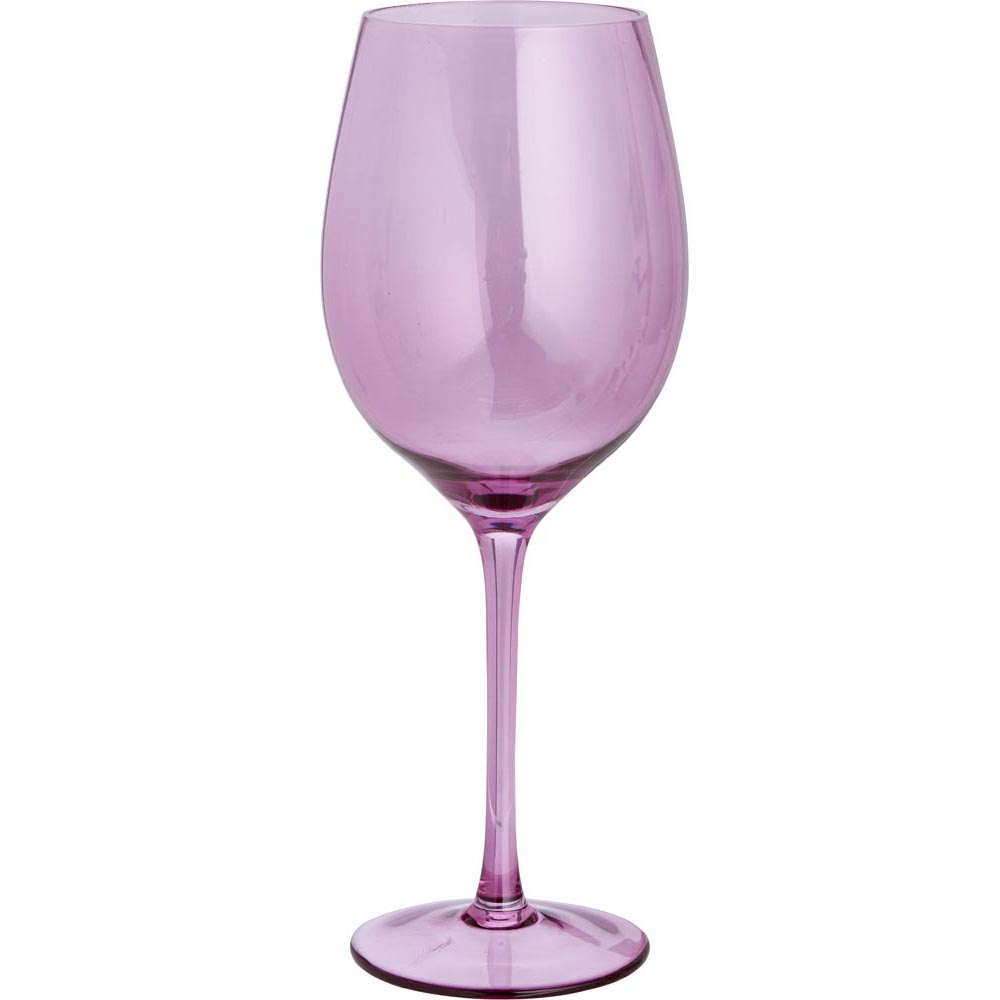 Wilko Pastel Iridescent Wine Glass 4 Pack Image 3