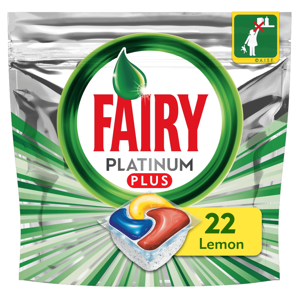 Fairy Platinum Plus 22 Pack Image 1