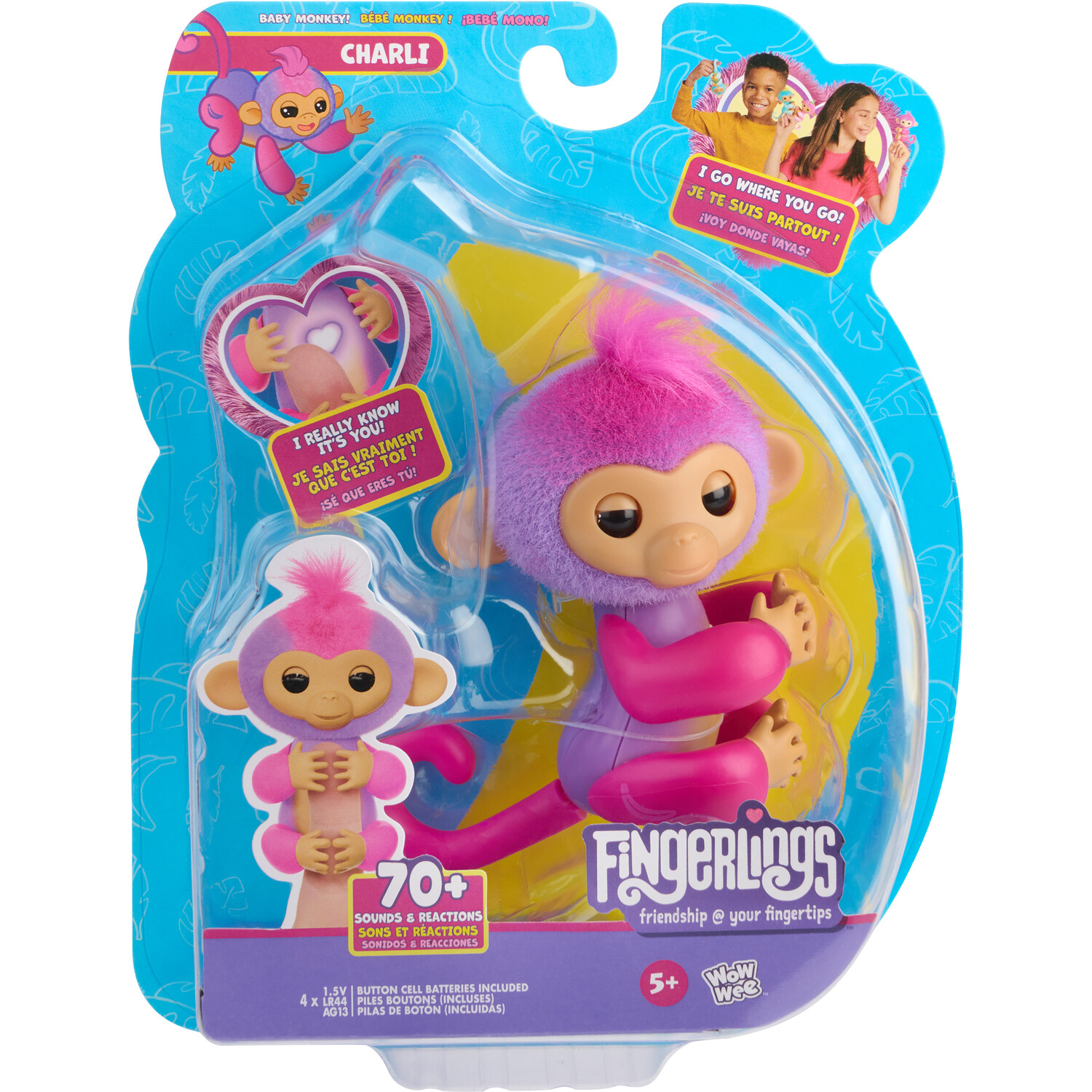 Single Fingerlings Monkey in Assorted styles Image 1