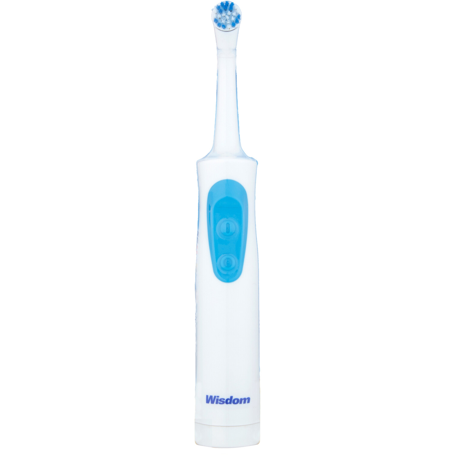 Wisdom Battery Spinbrush Whitening Toothbrush White Image 2