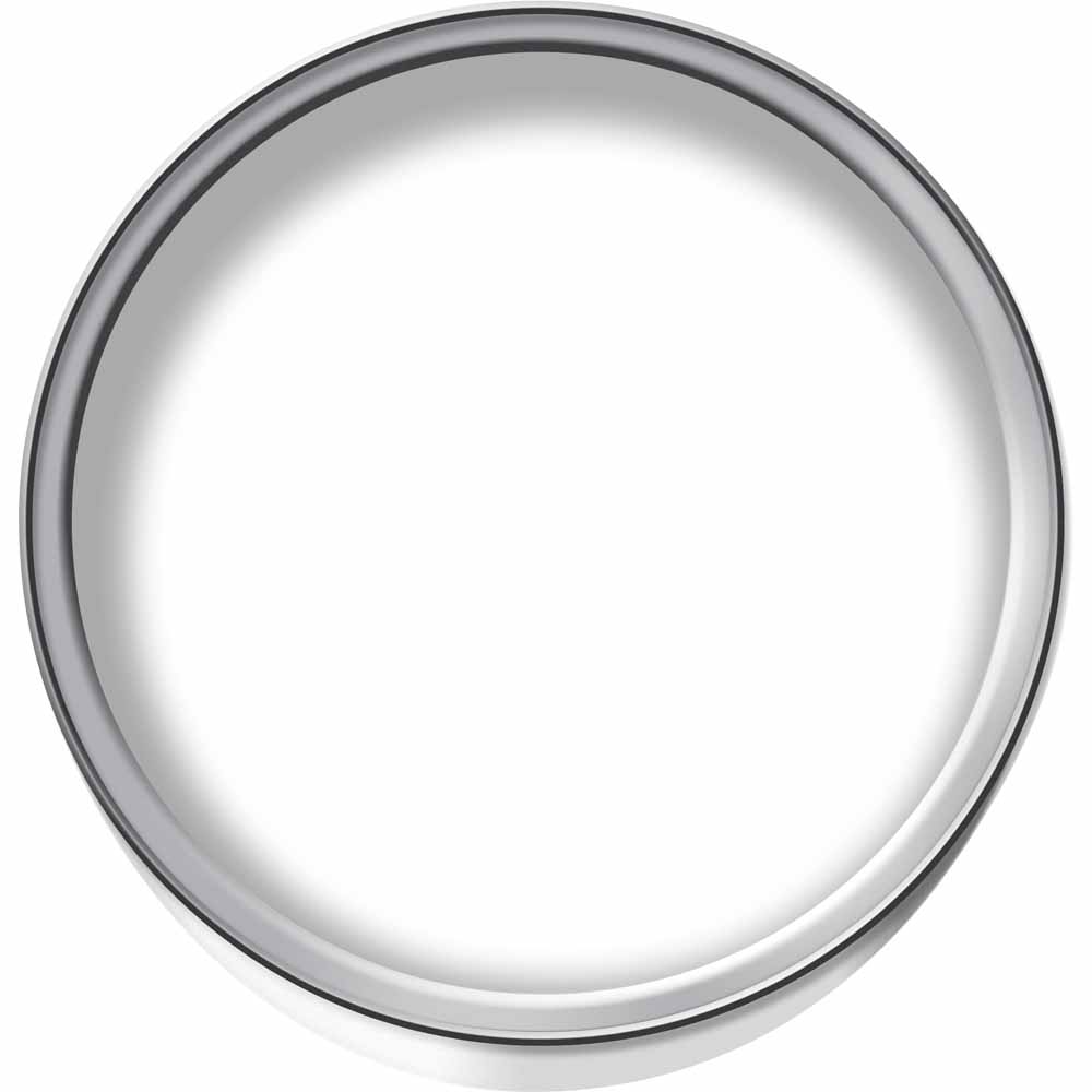 Wilko Quick Dry Interior Wood Pure Brilliant White Satin Paint 750ml Wilko