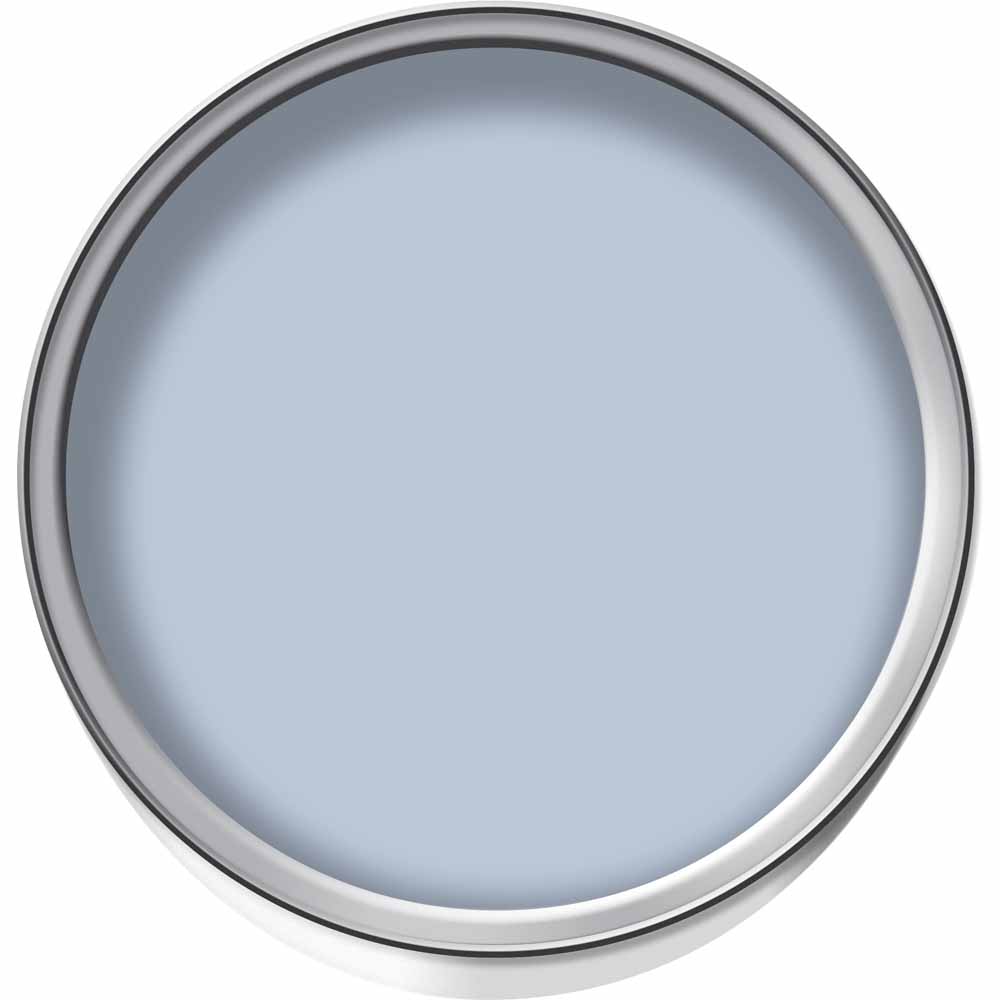 Wilko Moody Blue Emulsion Paint Tester Pot 75ml Image 2