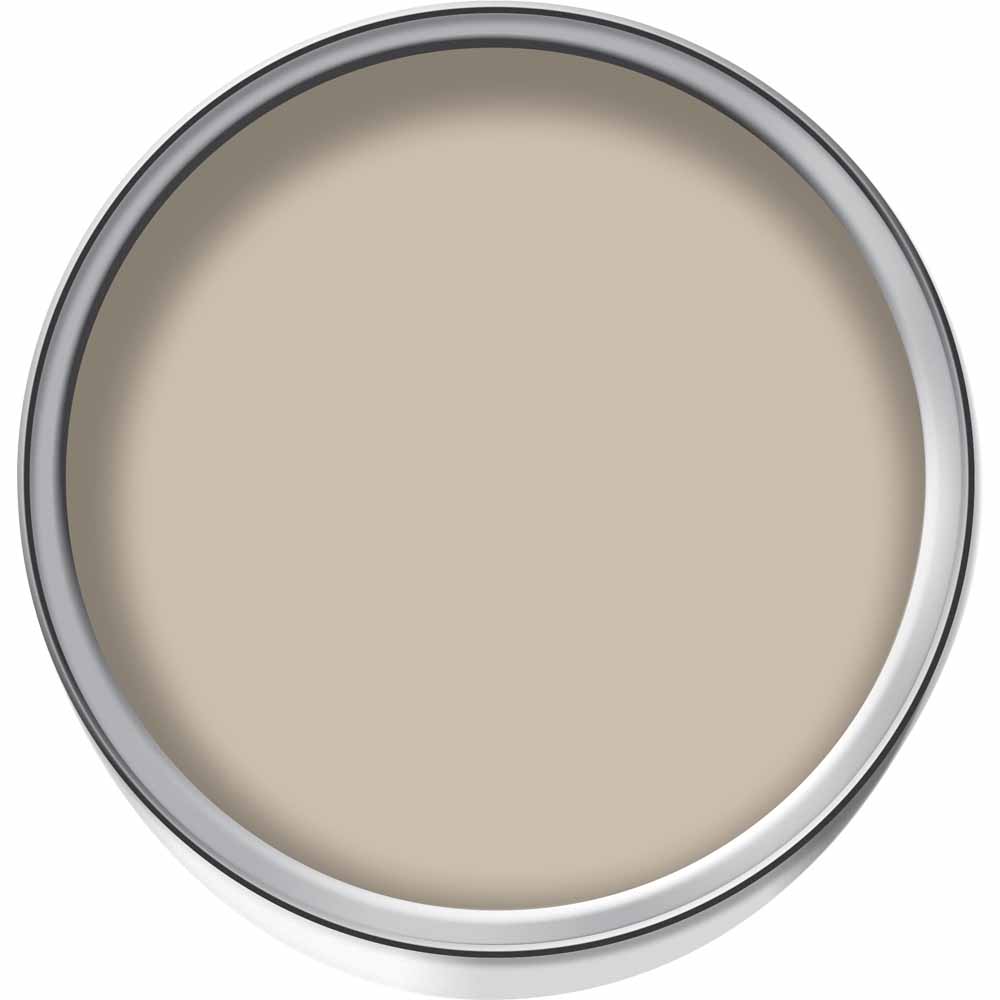 Wilko Milky Coffee Emulsion Paint Tester Pot 75ml Image 2