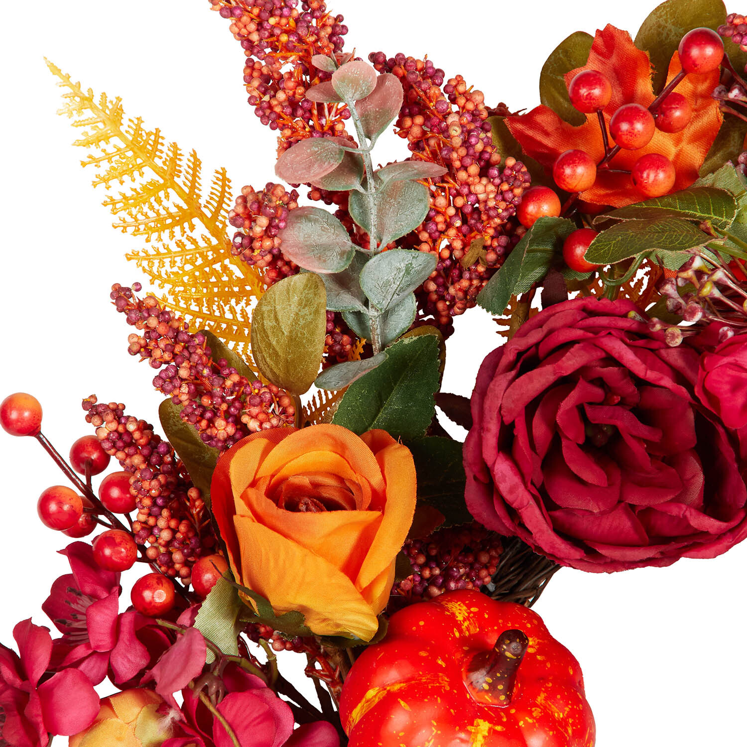 Autumn Burgundy Garland Burgundy Image 4