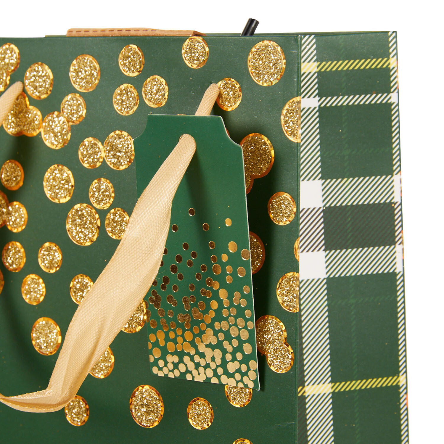 Merry Christmas Foil Bottle Bag Image 5