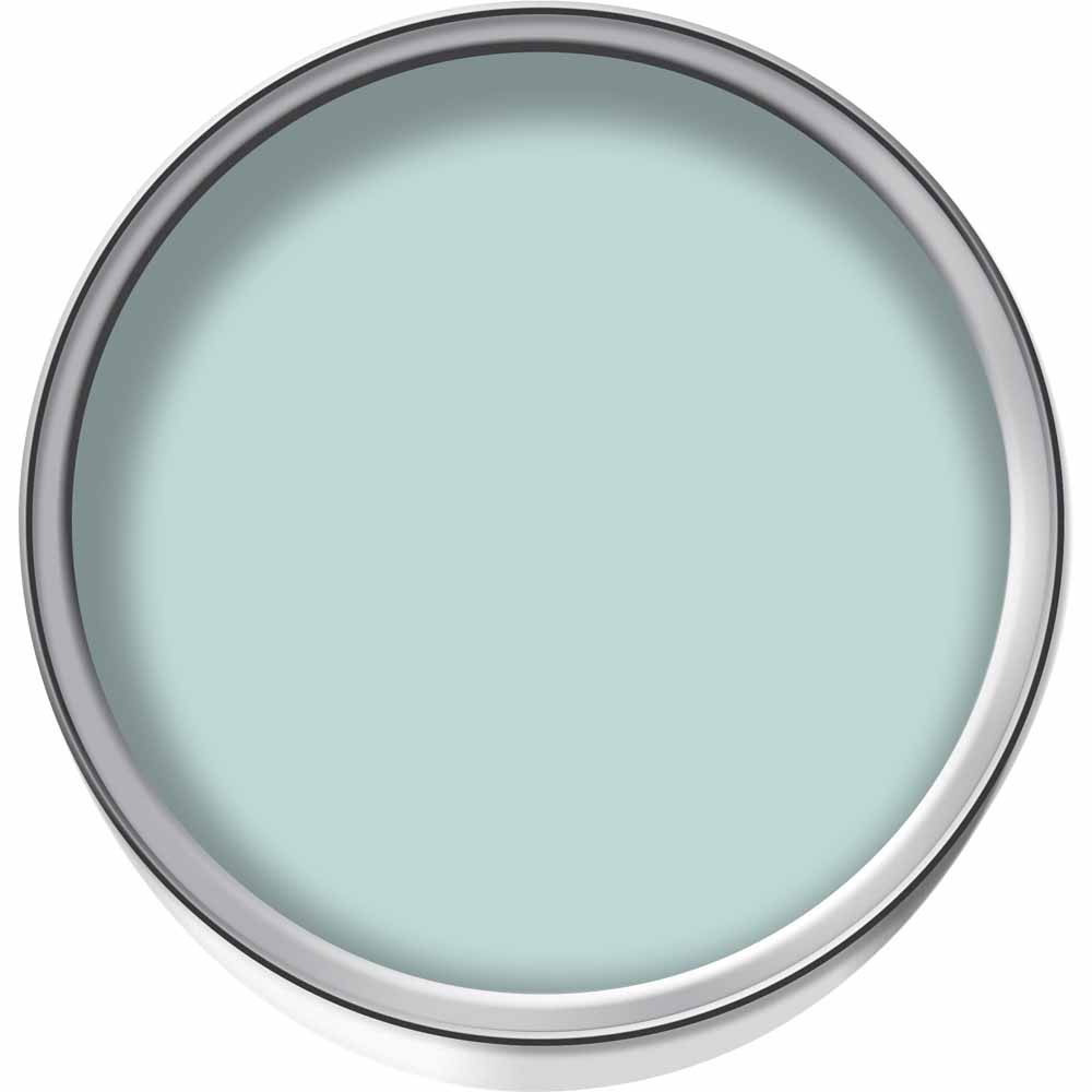 Wilko Turquoise Emulsion Paint Tester Pot 75ml Image 2
