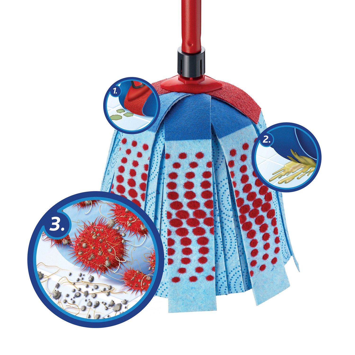 Vileda SuperMocio 3 Action XL Mop with Handle Image 5