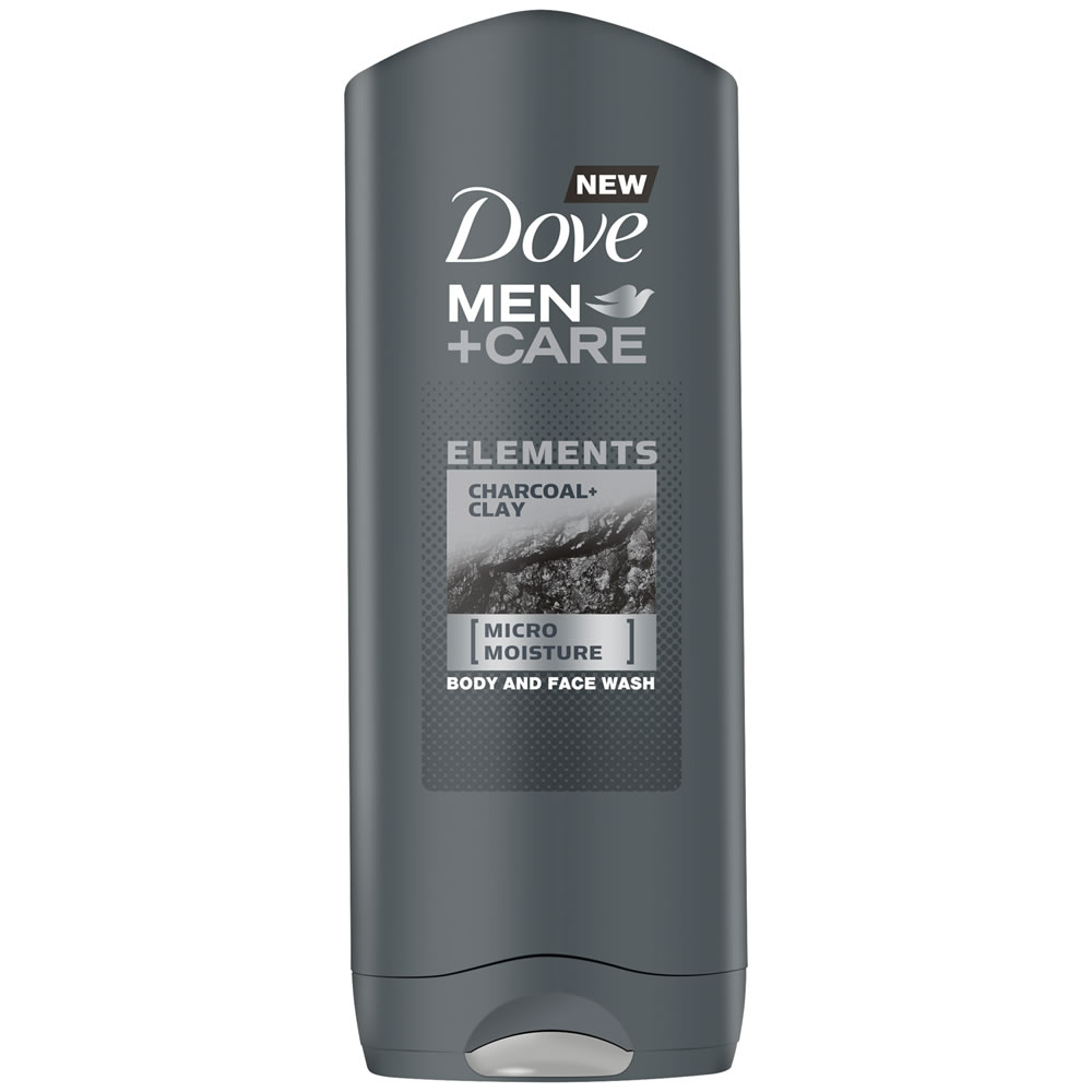 Dove Men Charcoal Clay Shower Gel 250ml Image 1
