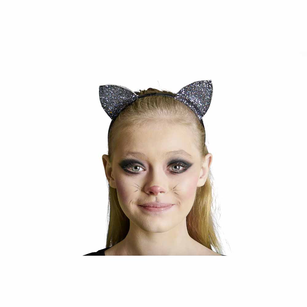Wilko Halloween Cat Headband Image 1