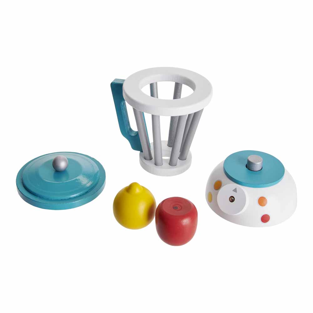 Wilko Play Wooden Blender Set Wilko