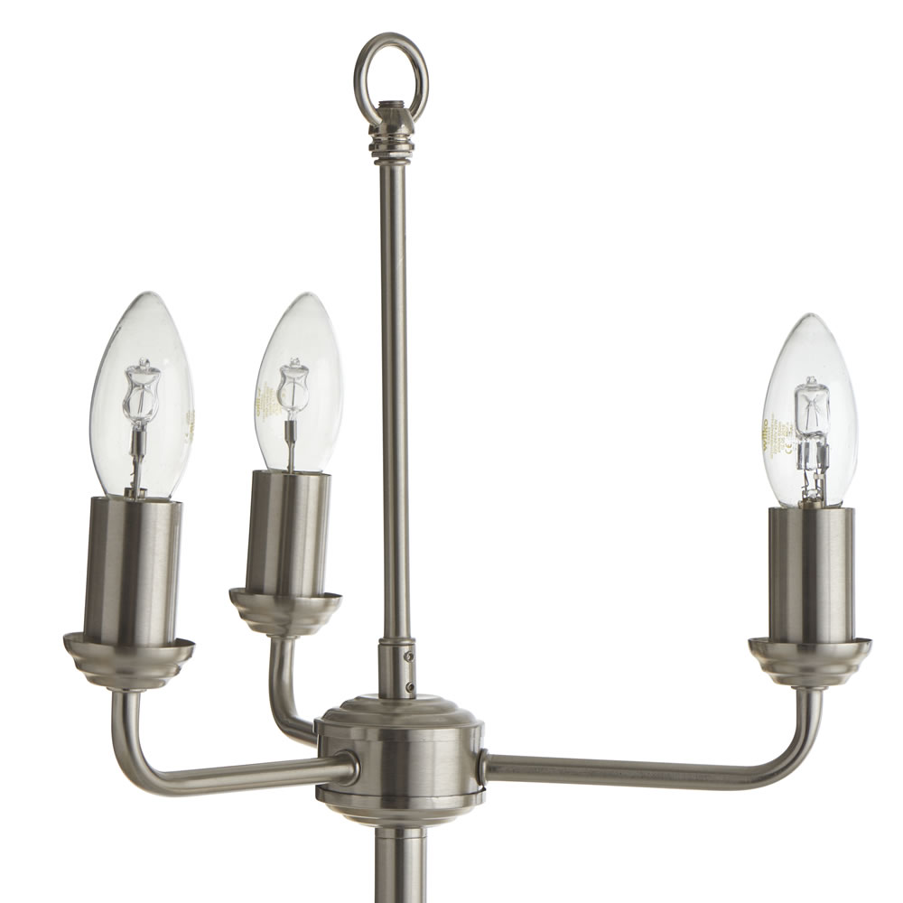 Grantham Floor Lamp Satin Nickel Image 5