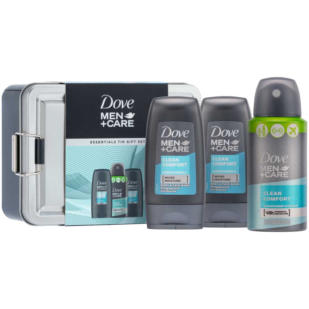 Dove Men+Care Mini Essentials Tin Gift Set Image 5