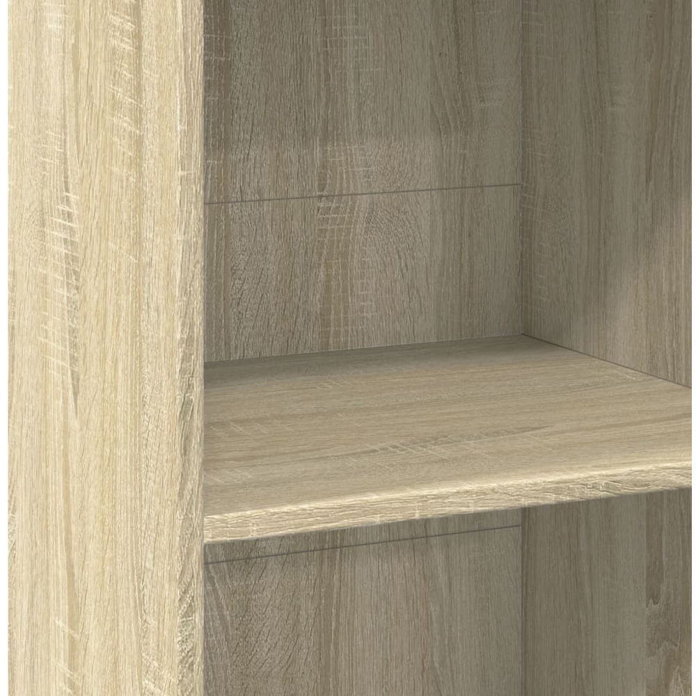 vidaXL 4 Shelf Sonoma Oak Highboard Image 7