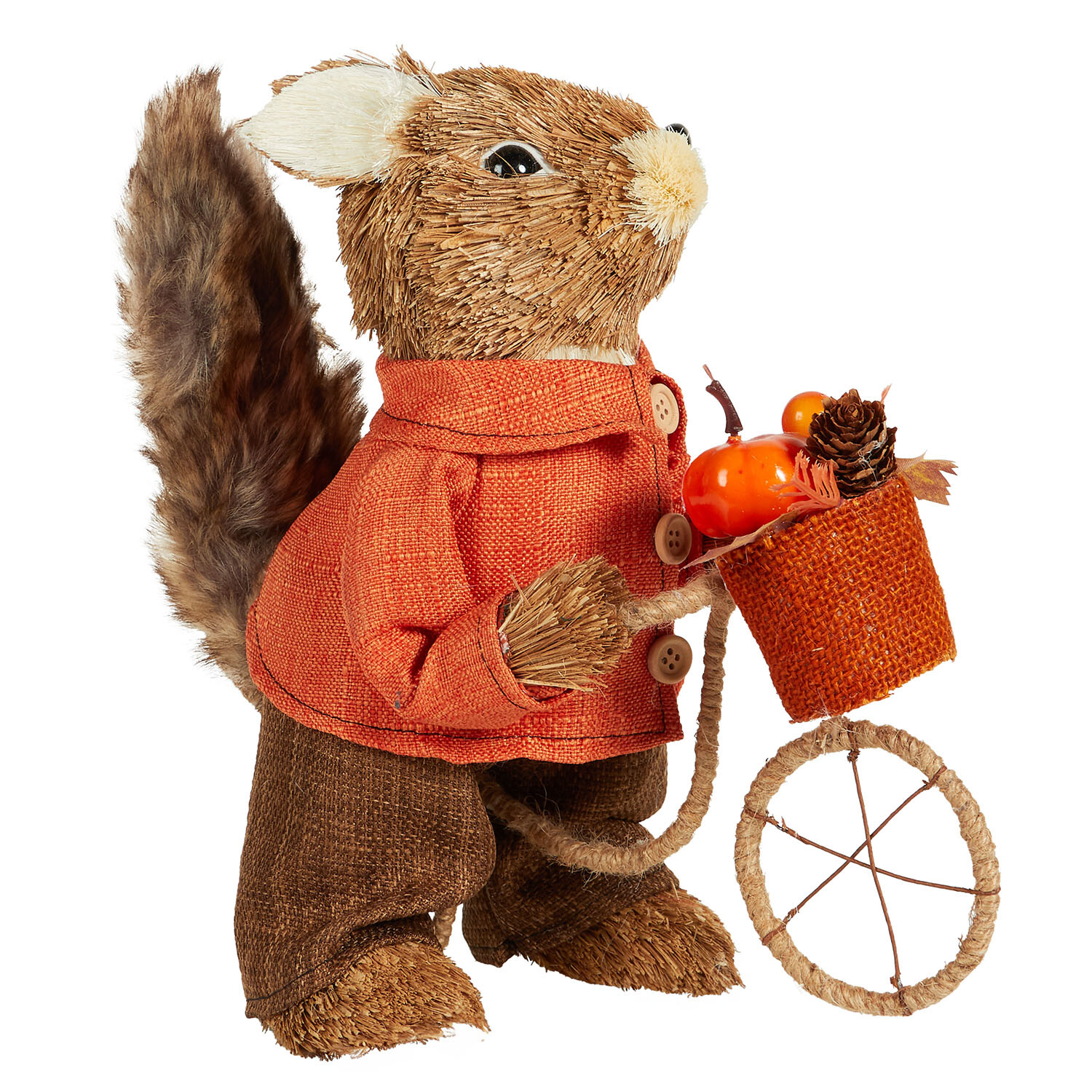 Autumnal Squirrel Brown and Orange Image 2