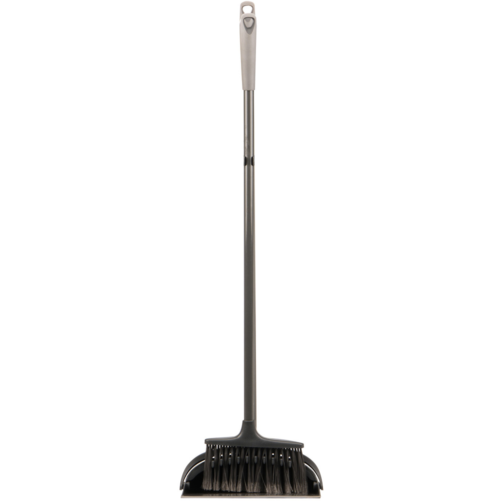 Folding Long Handle Dustpan and Brush Set Image 1
