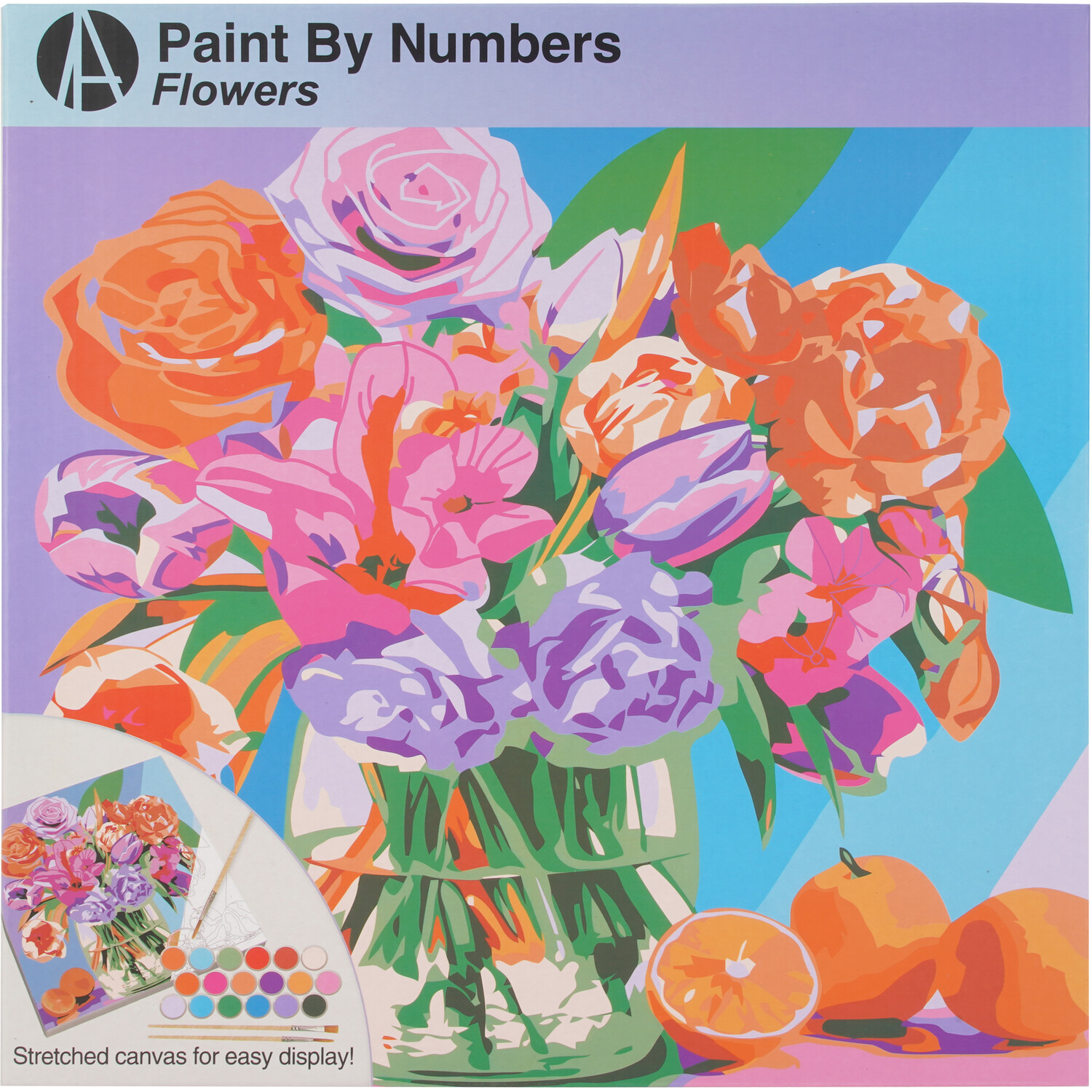 Paint By Numbers Flower or Butterfly Kit Image 3