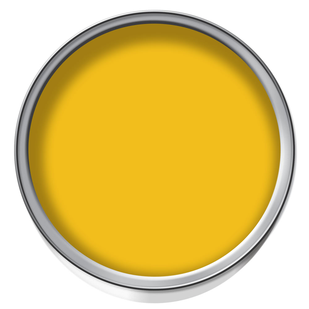 Wilko Lemon Burst Emulsion Paint Tester Pot 75ml Image 2