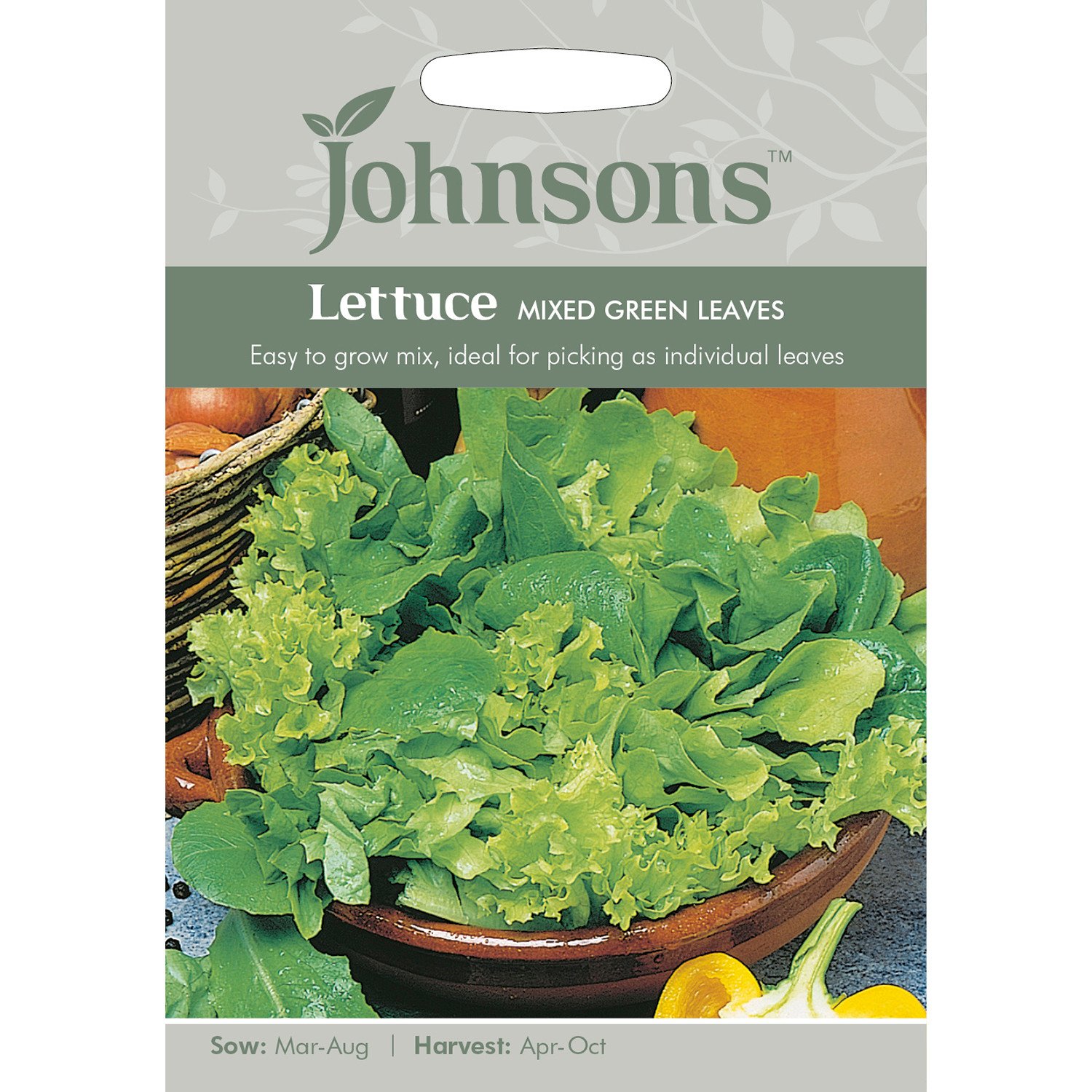 Johnsons Lettuce Mixed Green Leaves Image 1