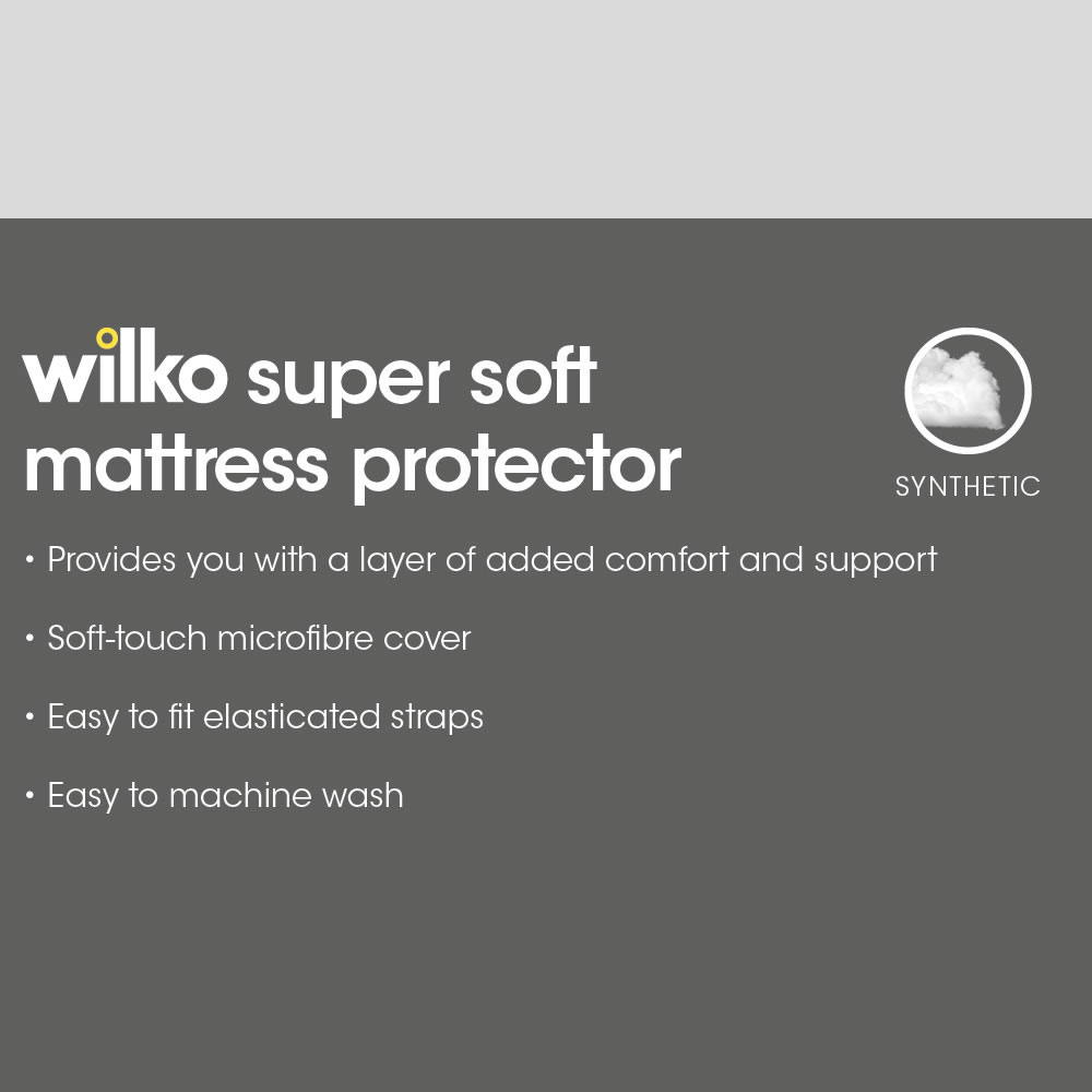 Wilko King Supersoft Mattress Topper Image 4
