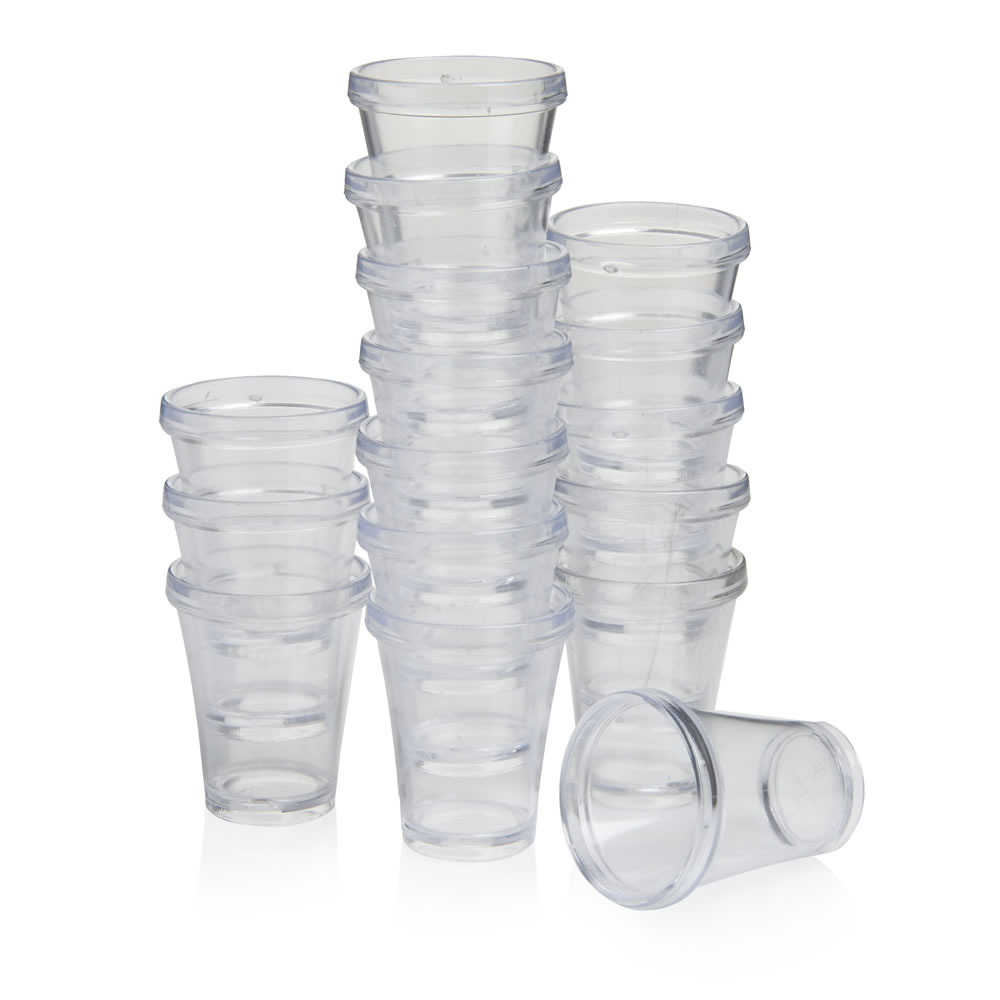 Wilko Shot Glasses 16pk Wilko