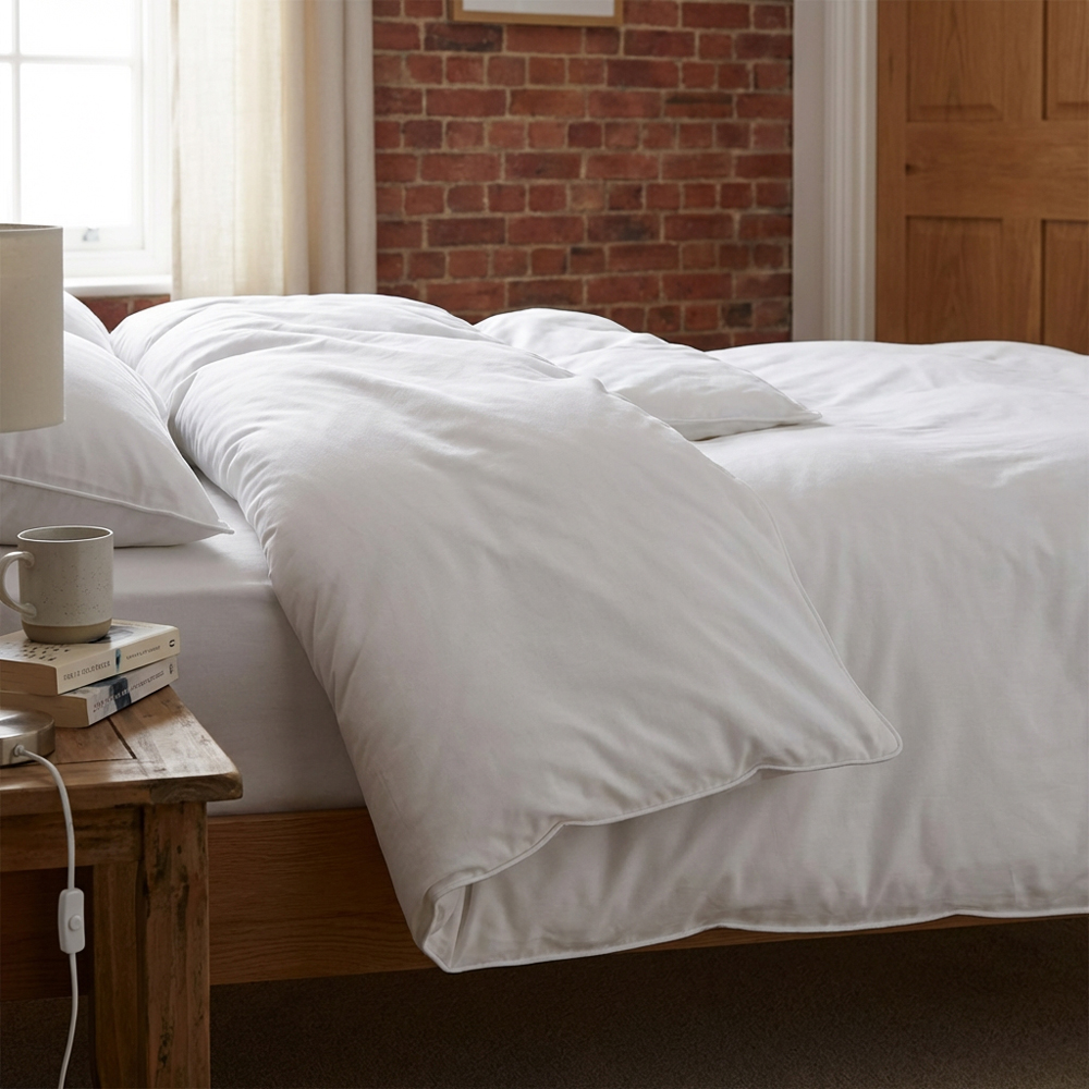 Divante Double White Hotel Cotton Duvet 4.5 Tog Image 5