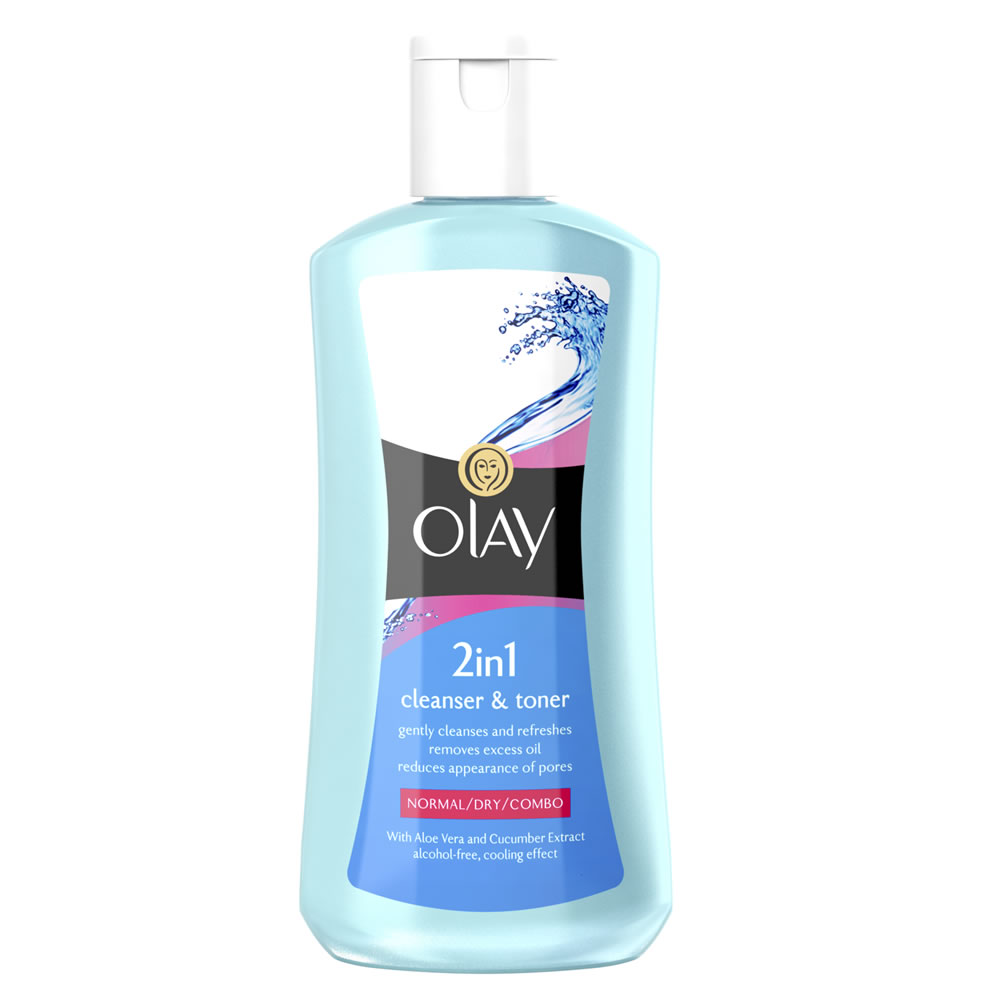 OLAY 2 in 1 Cleanser and Toner 200ml Image