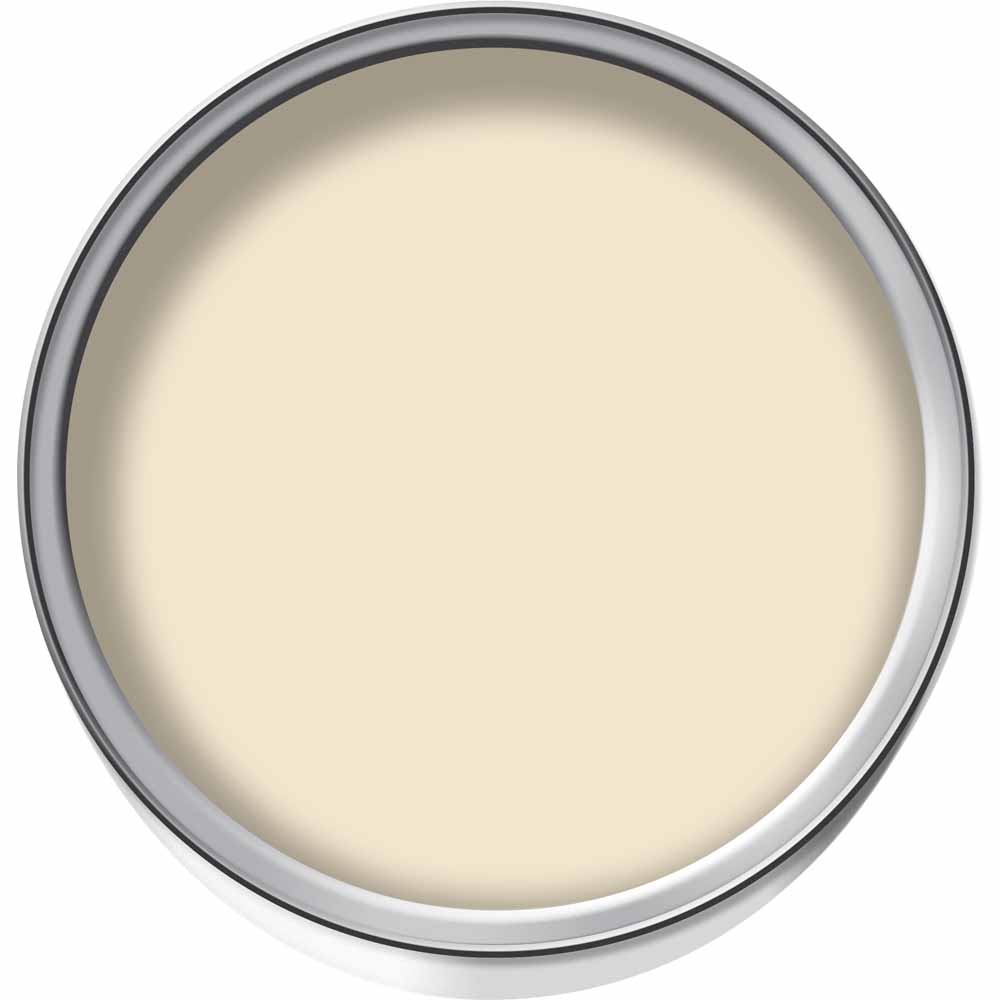 Wilko Soft Cream Emulsion Paint Tester Pot 75ml Image 2