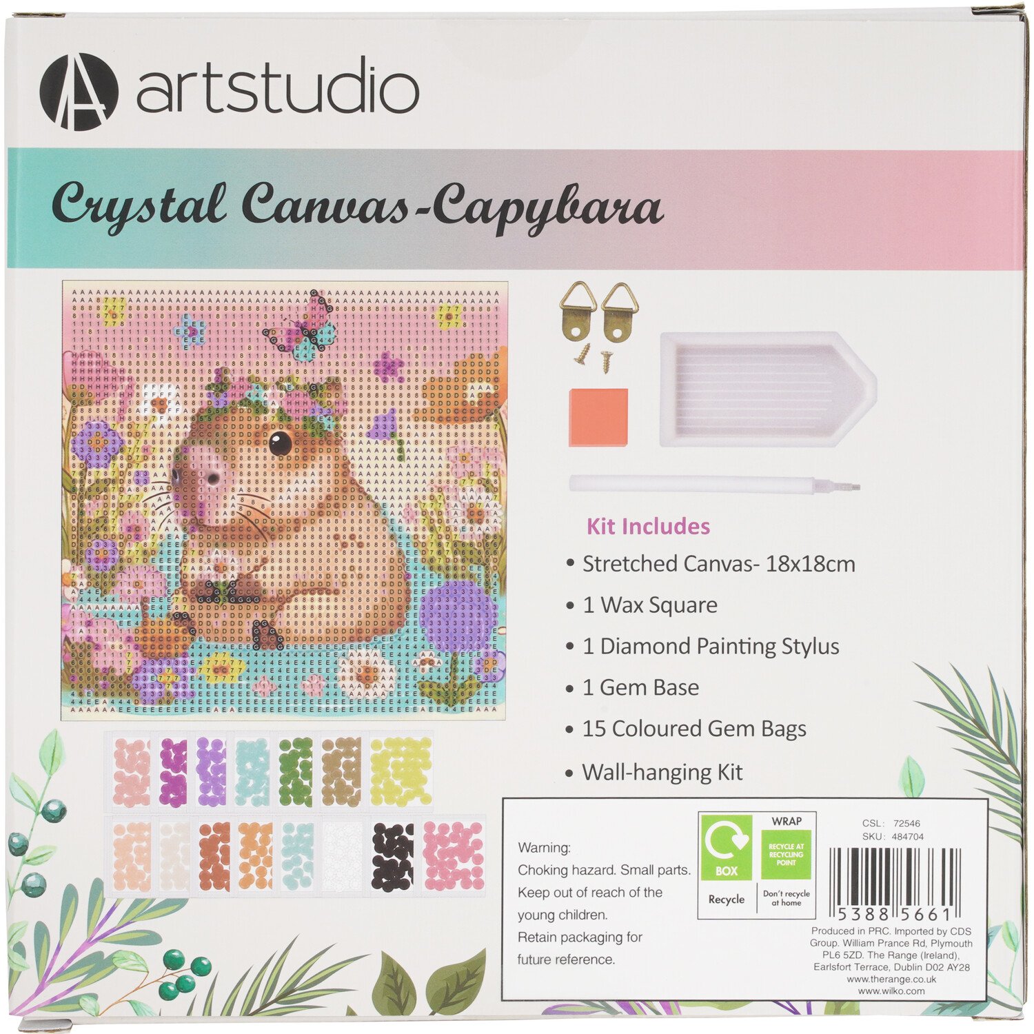 Capybara Crystal Canvas Kit Image 7