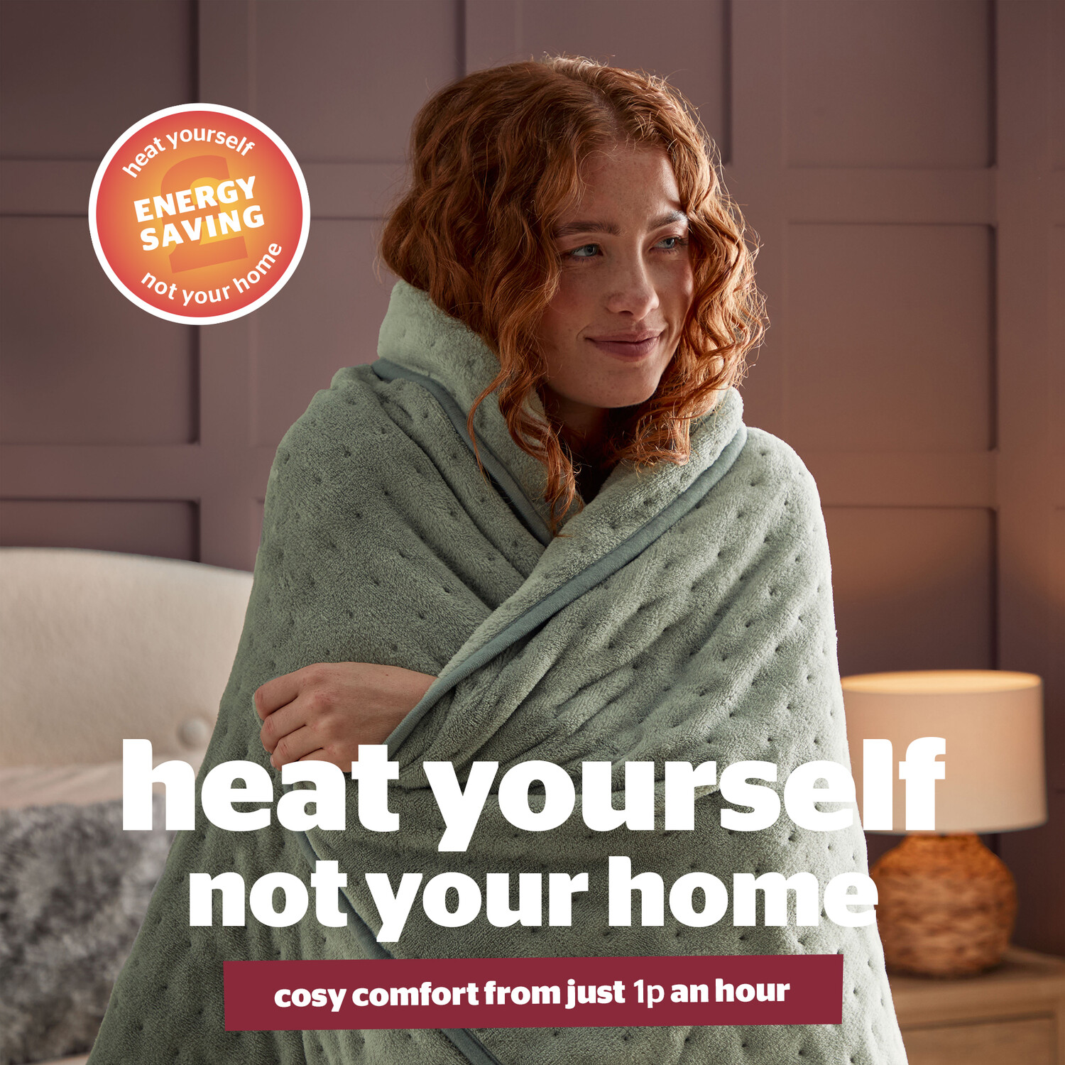 Silentnight Luxury Heated Throw Green Image 10