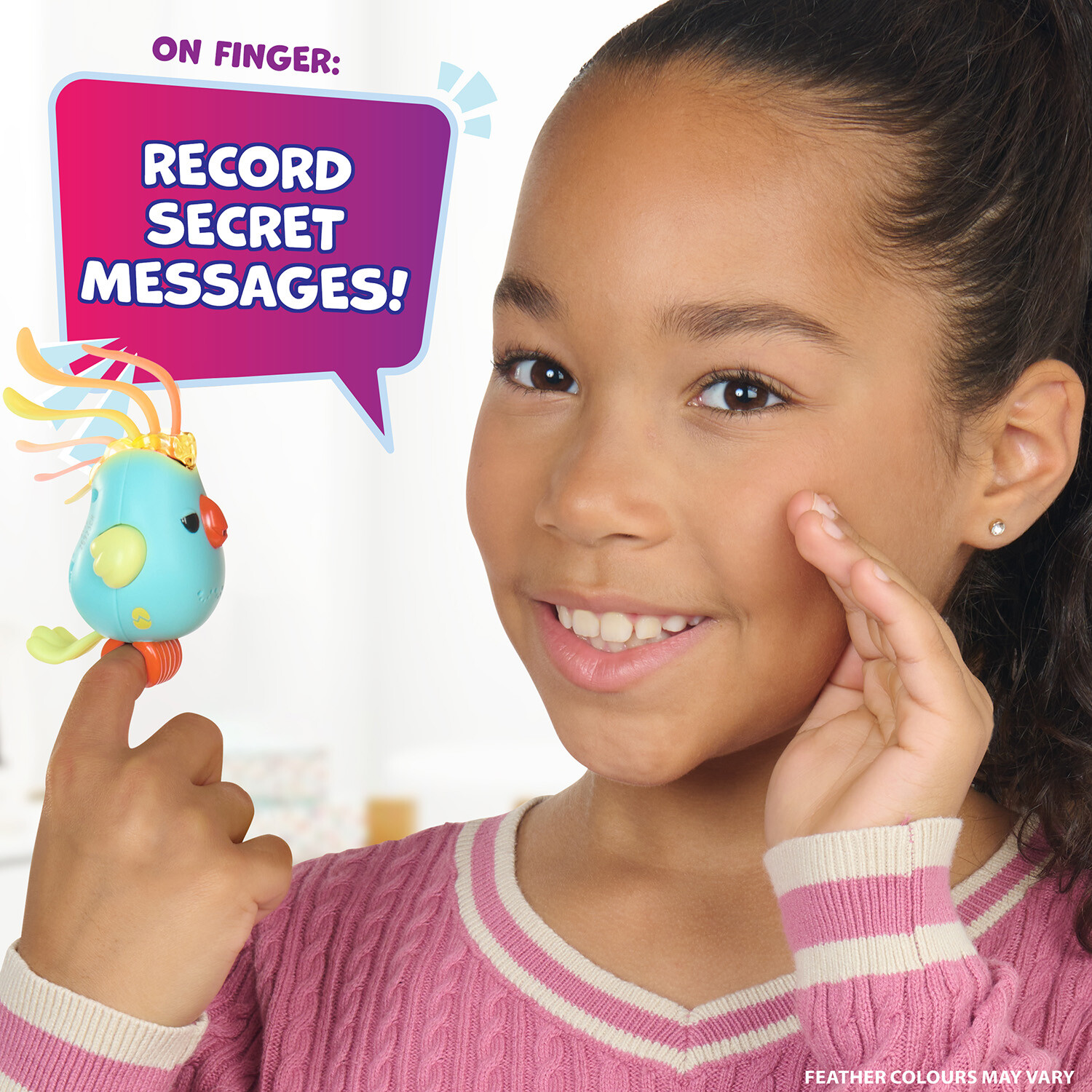 Single Fingerlings Sweet Tweets Bird in Assorted styles Image 6
