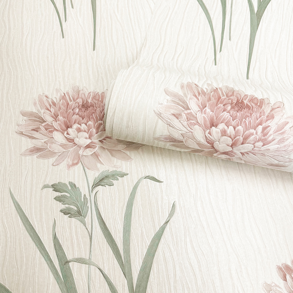 Belgravia Decor Tiffany Bella Pink Wallpaper Image 4